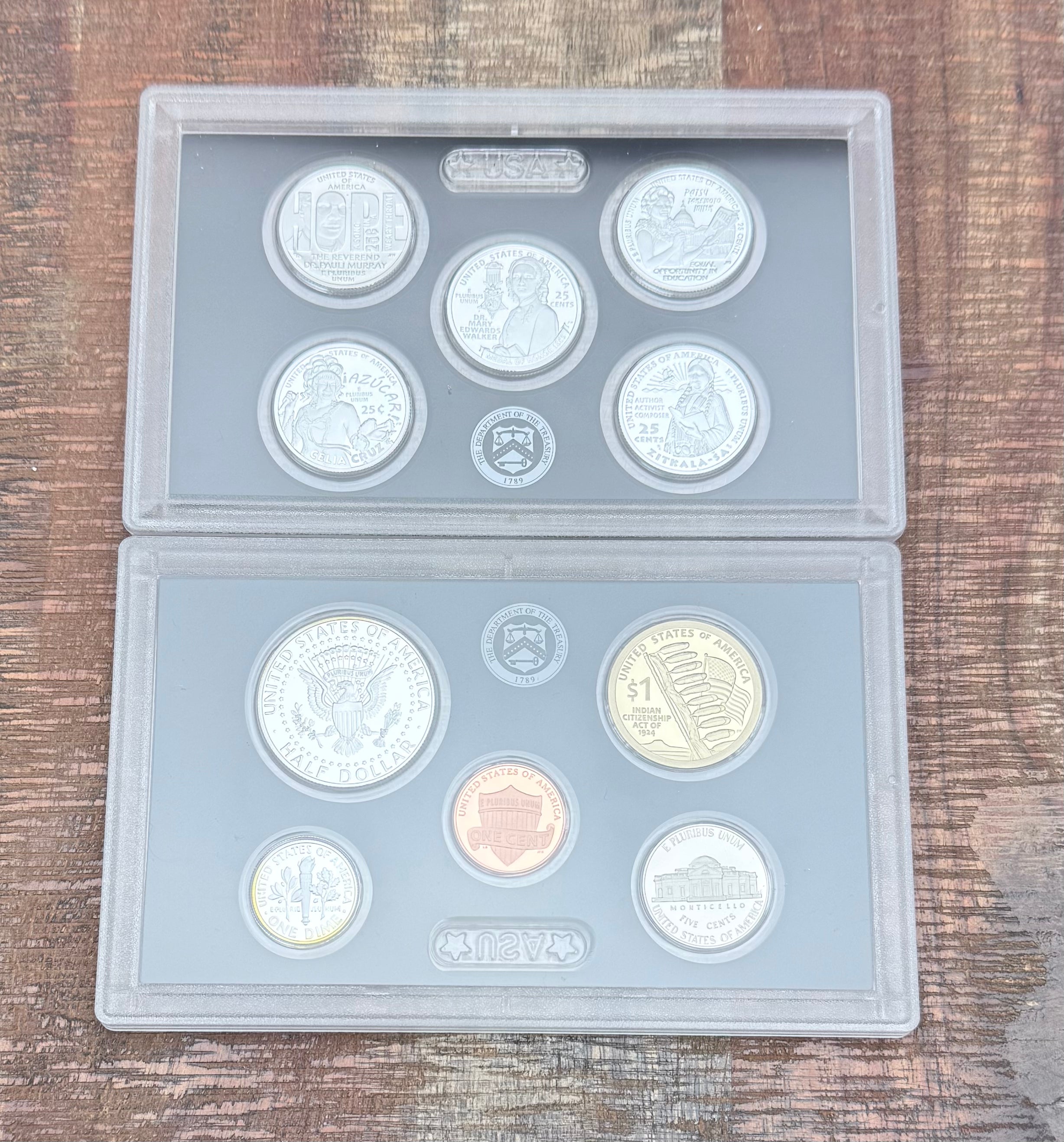 2024 US Silver Proof Coin Set~10 coin set~ In OGP with COA
