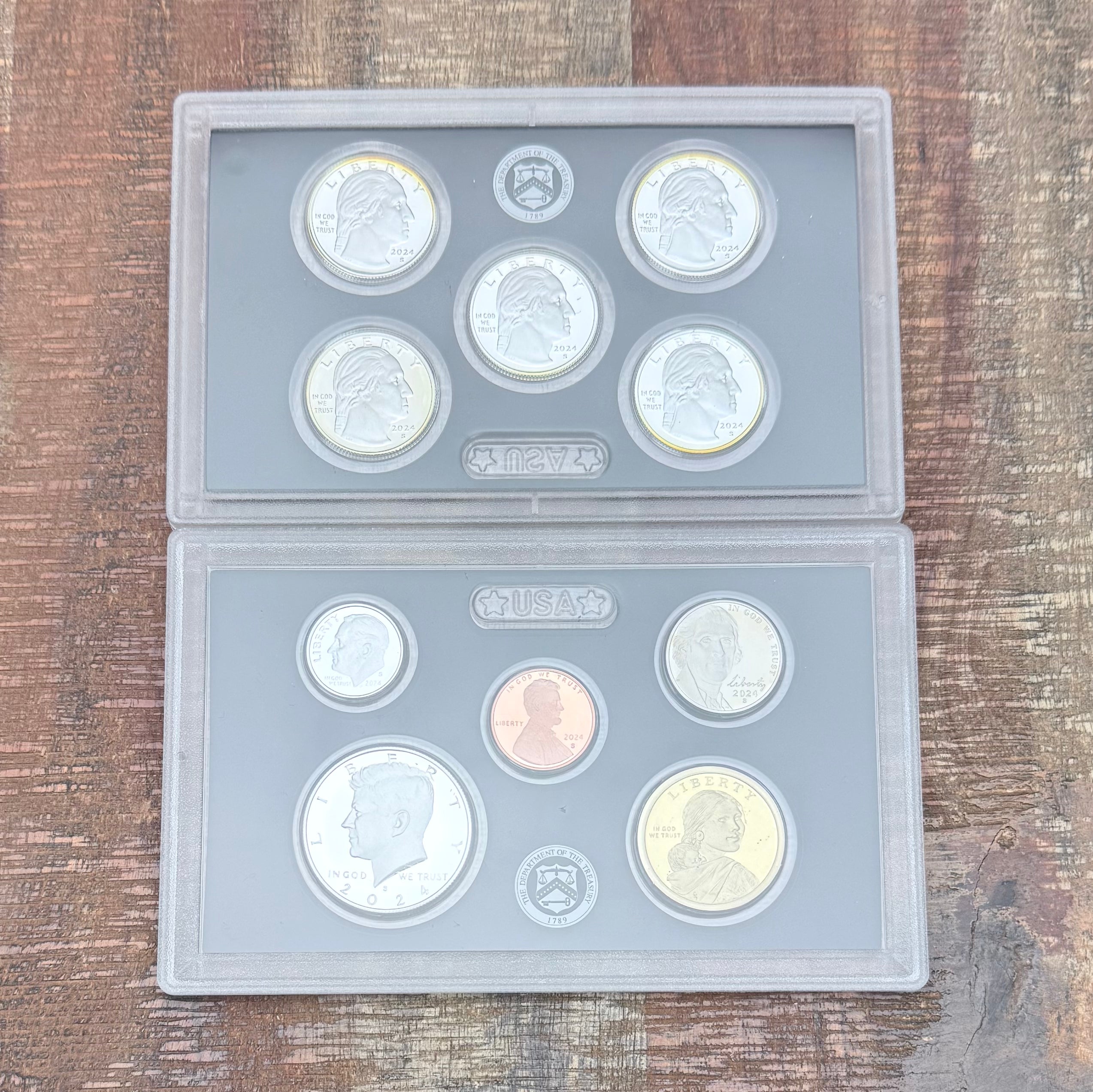 2024 US Silver Proof Coin Set~10 coin set~ In OGP with COA