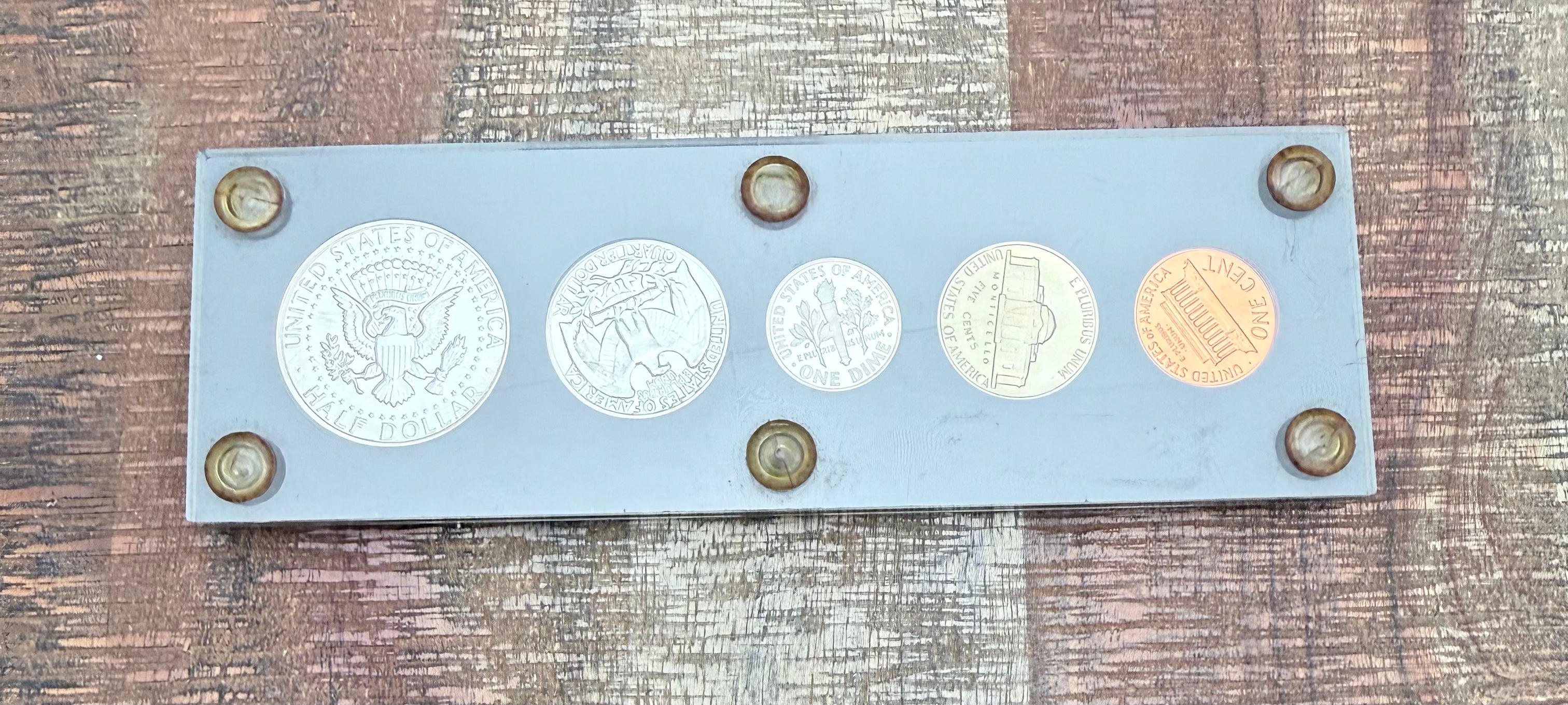 1964 Proof Set in capital holder