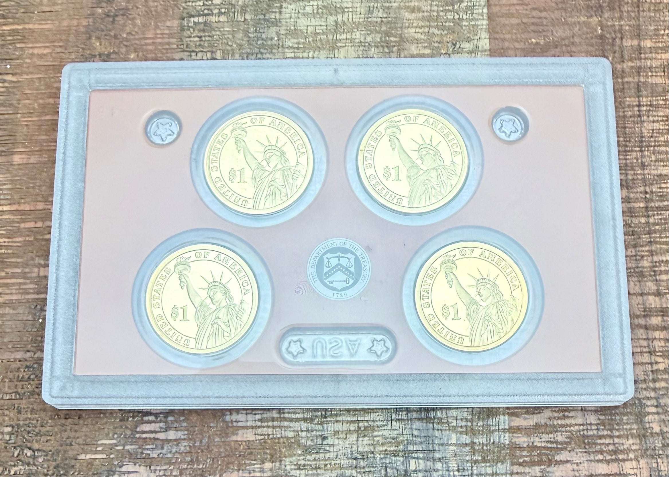 2015-S Presidential Dollar Proof Set in OGP with COA