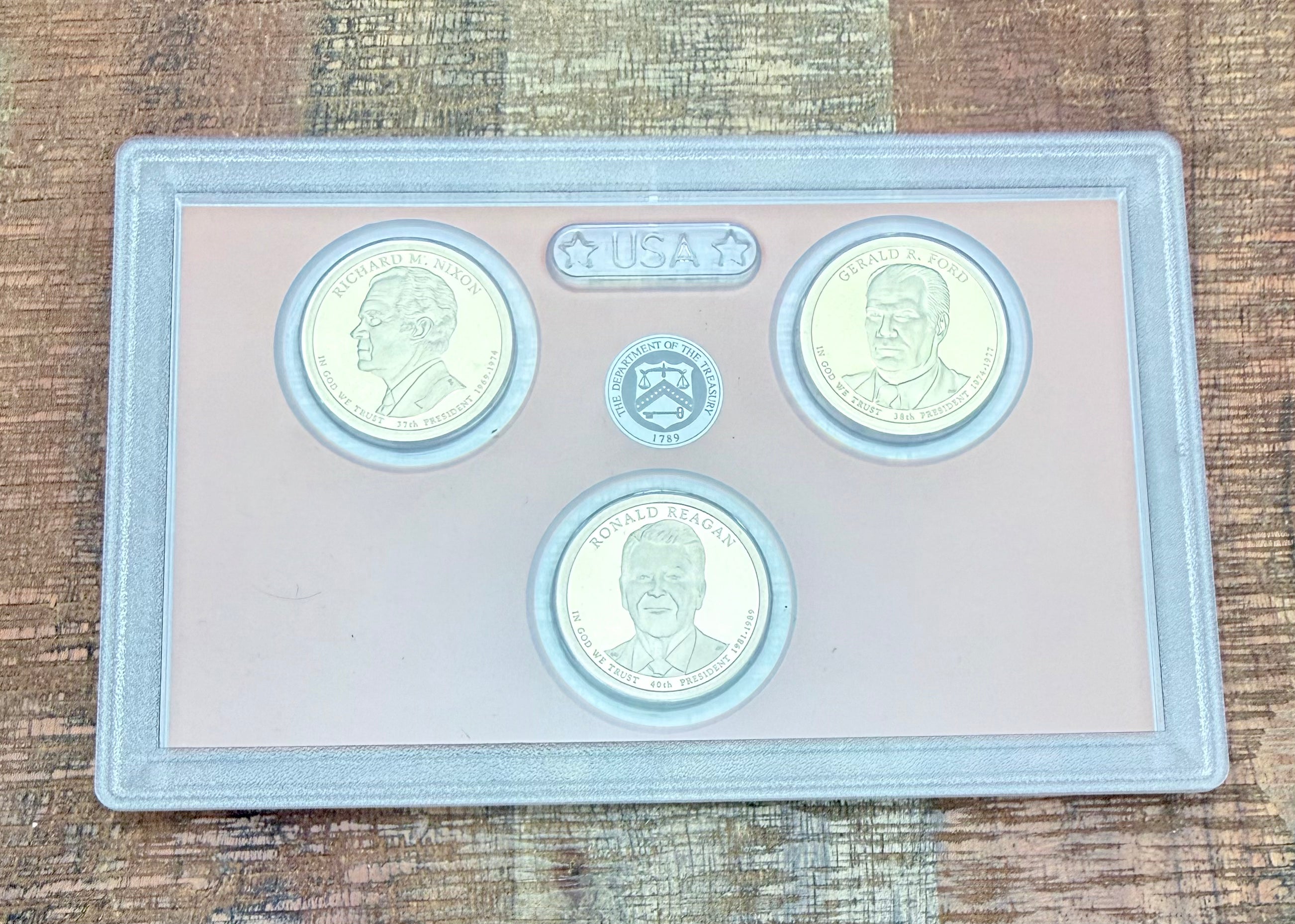 2016-S Presidential Dollar Proof Set in OGP with COA