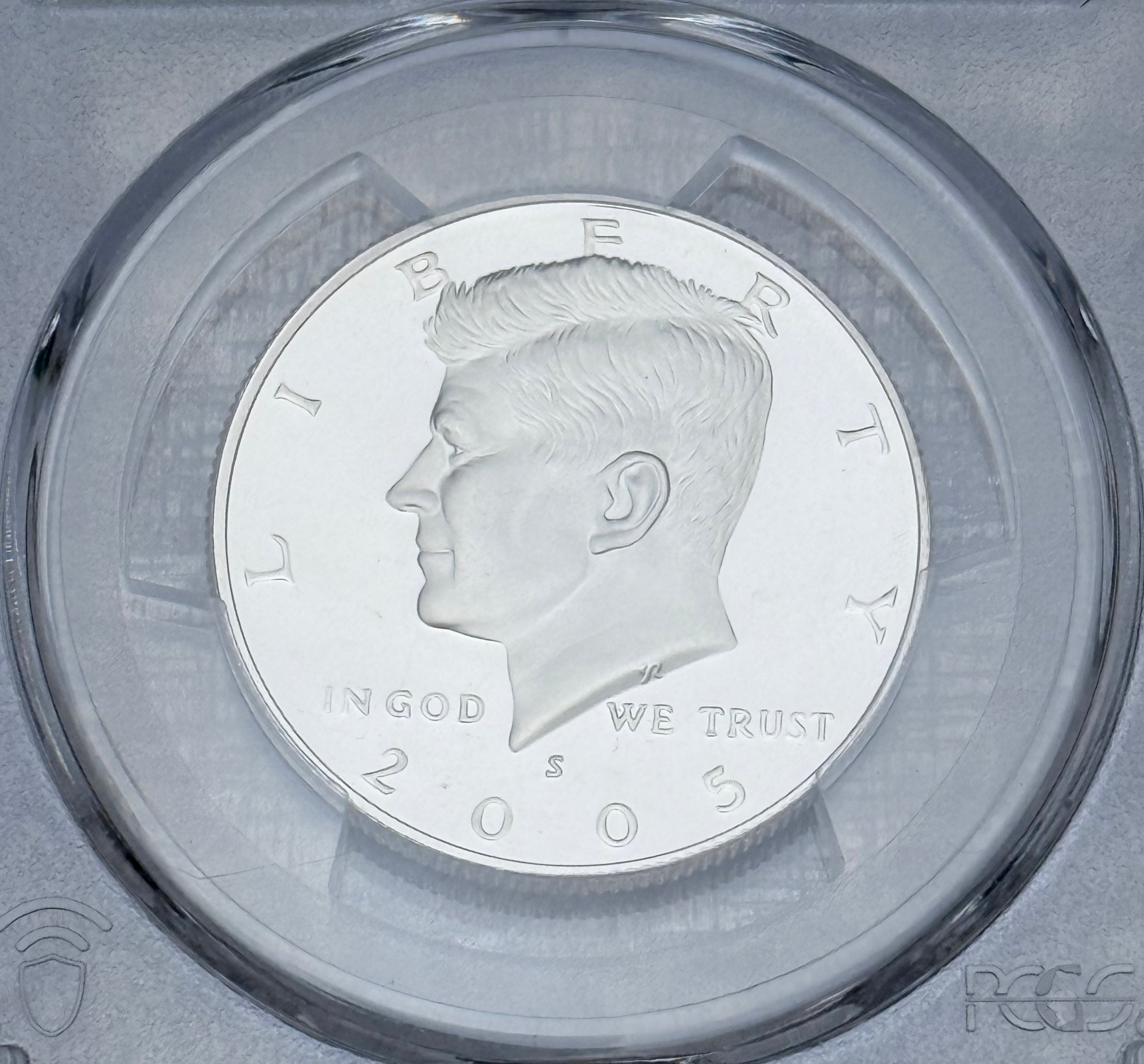 2005-S 50C Kennedy Half Dollar PCGS PR69DCAM