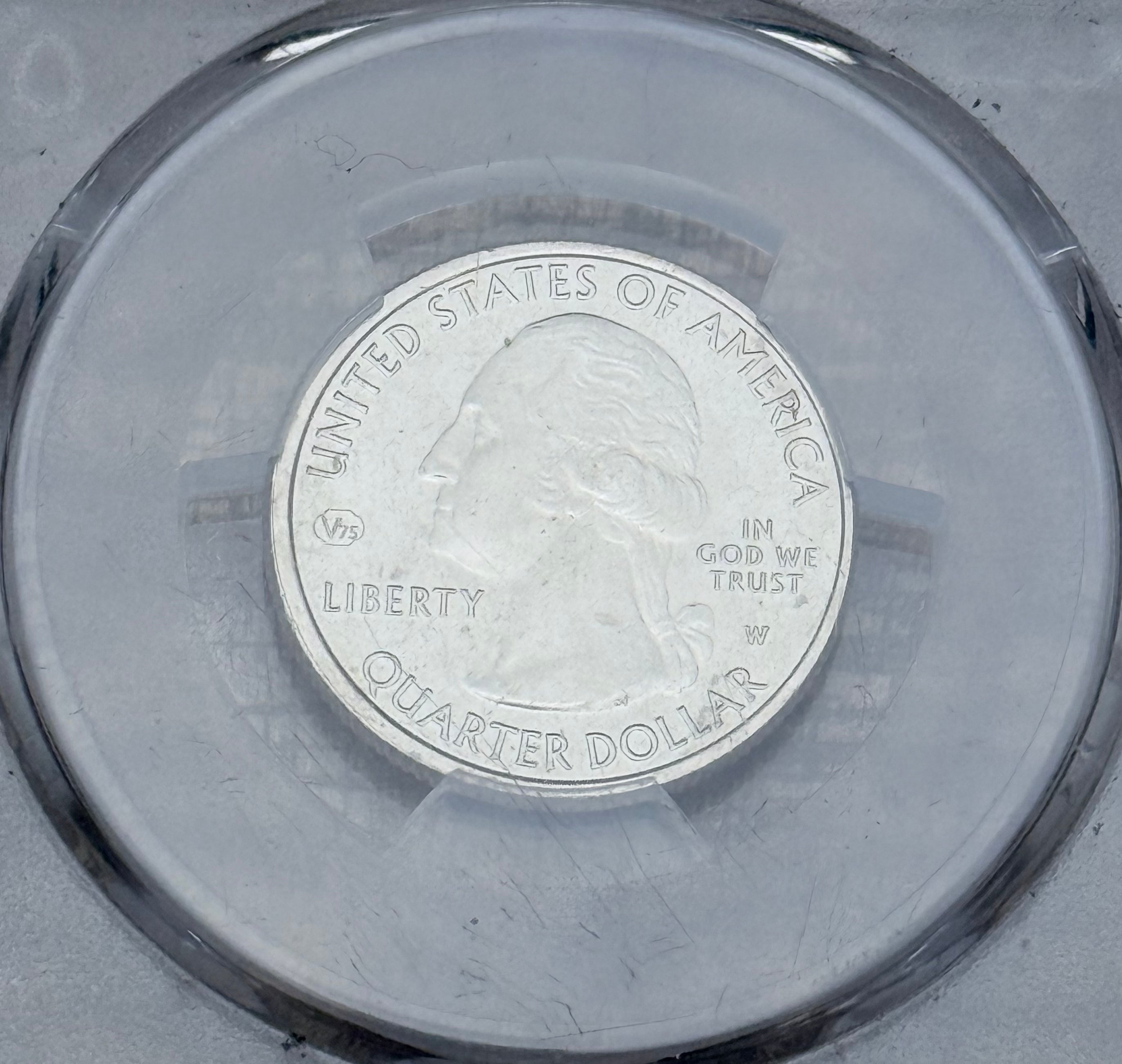 2020-W 25C National Park Quarter Salt River Bay V75 Privy PCGS MS65