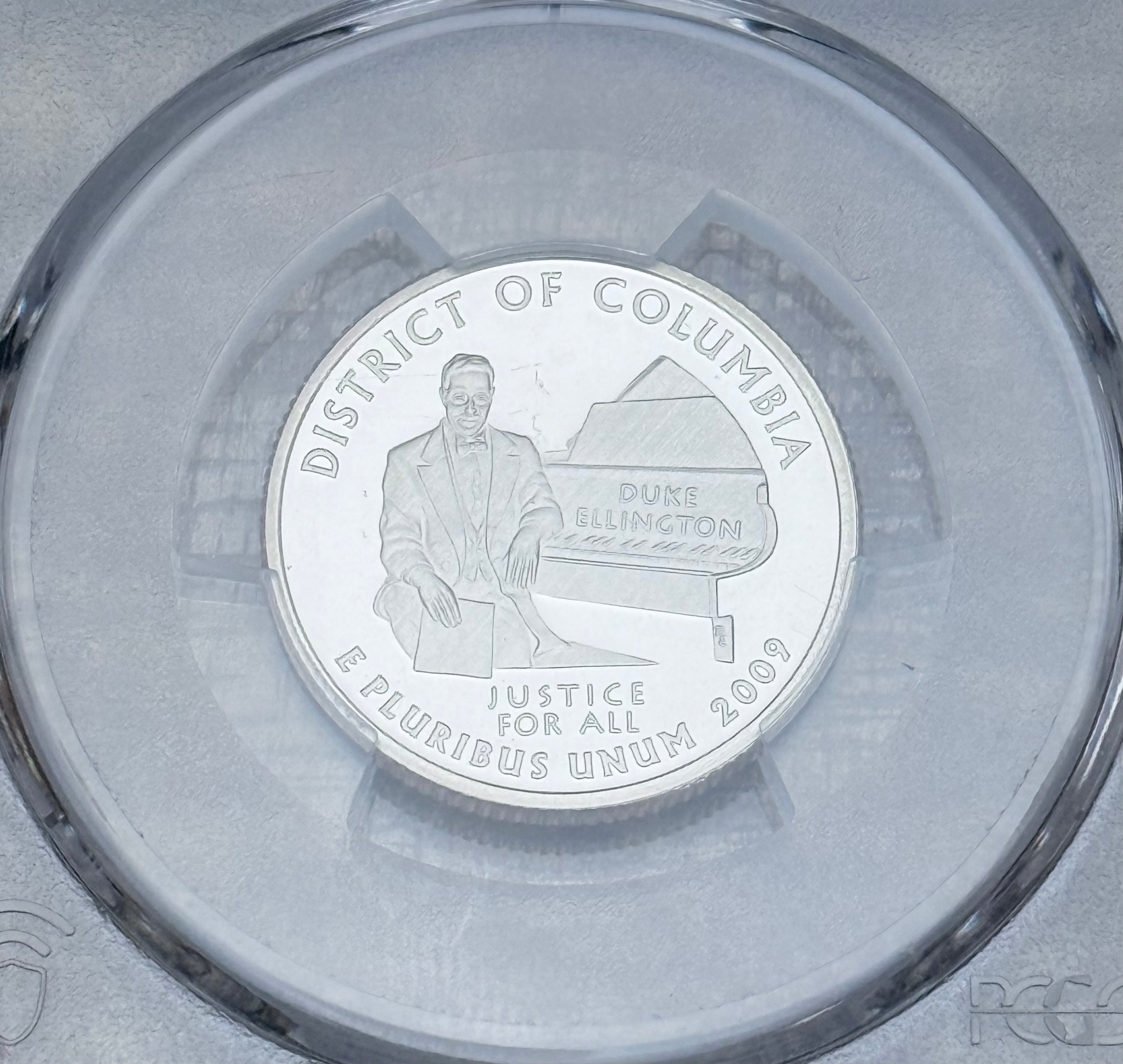 2009-S 25C State Quarter District of Columbia PCGS PR69DCAM