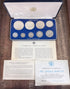 1976 Jamaica 9-Piece Proof Set (w/Box & COA)