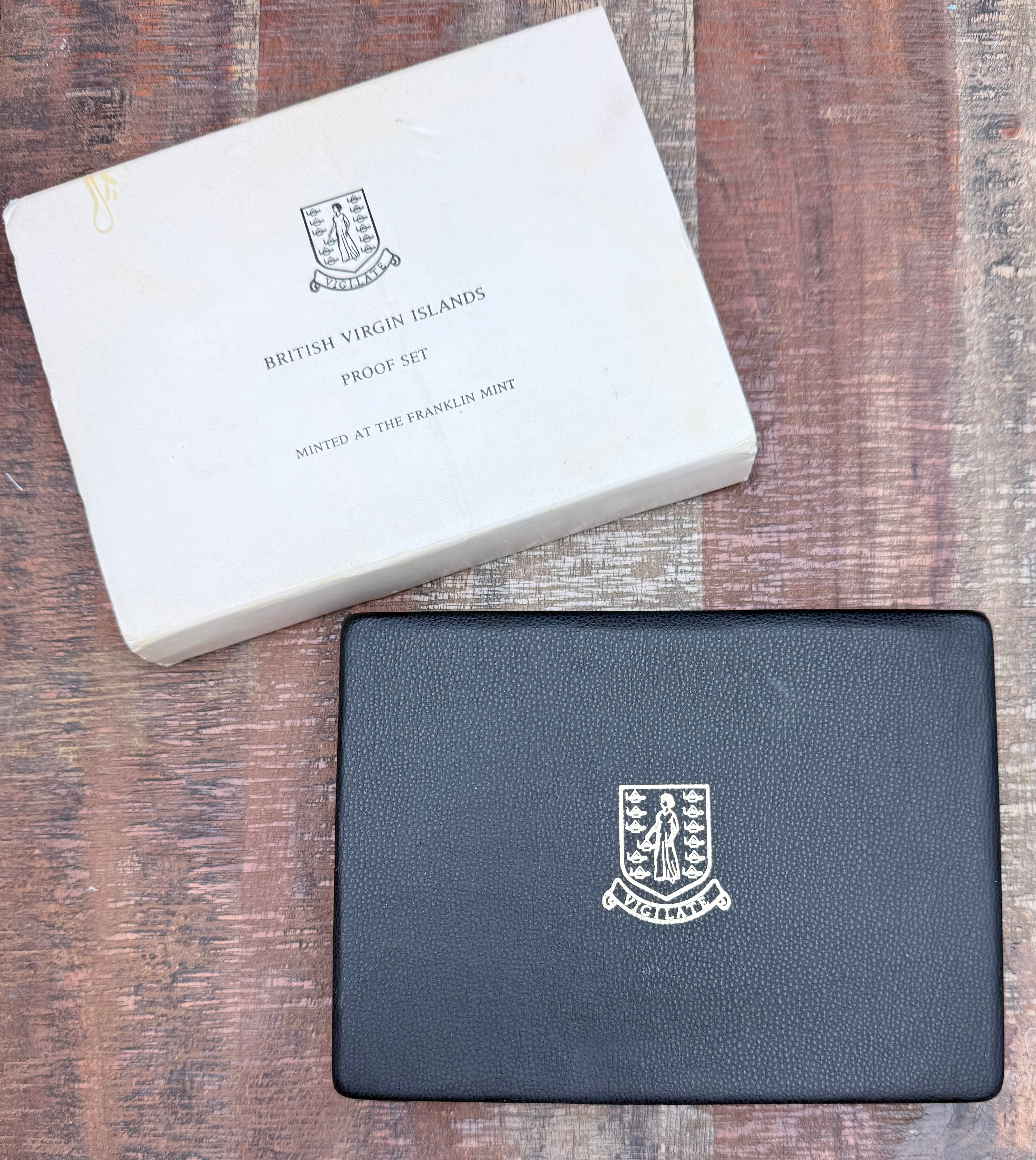 1975 British Virgin Islands 6-Piece Proof Set ~ Box & COA – USRC 1975 British Virgin Islands 6-Piece Proof Set ~ Box & COA – USRC