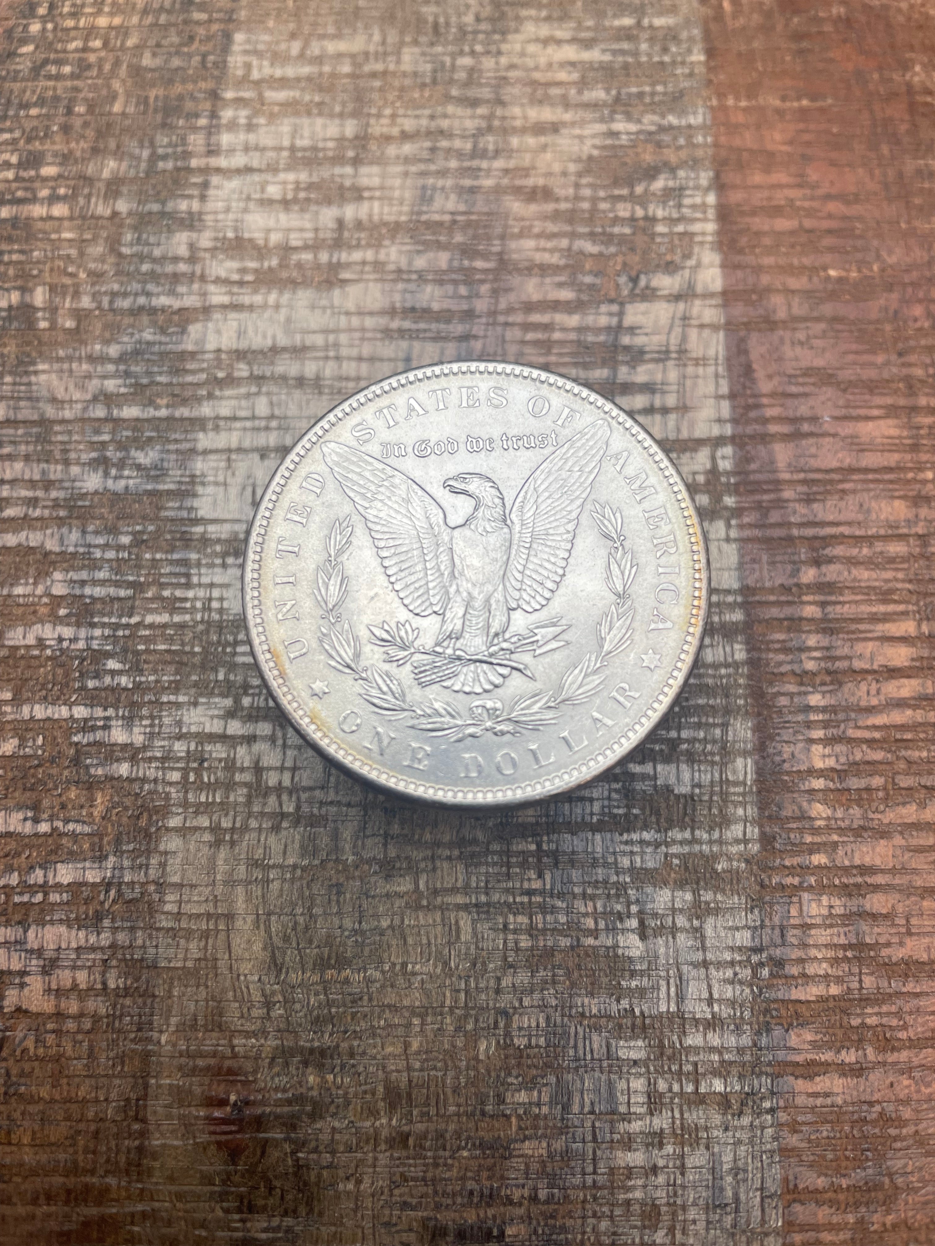 1889 $1 US Morgan Silver Dollar