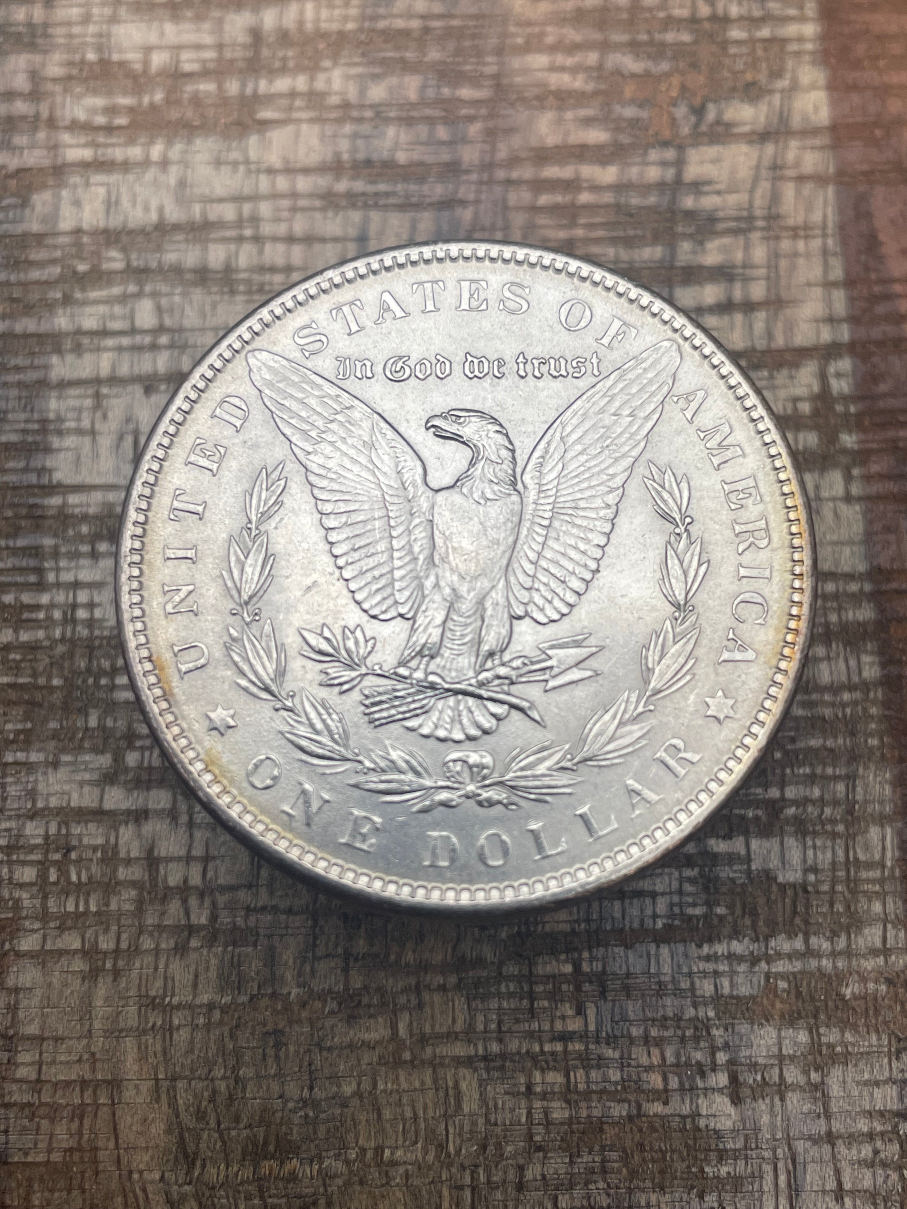 1889 $1 US Morgan Silver Dollar
