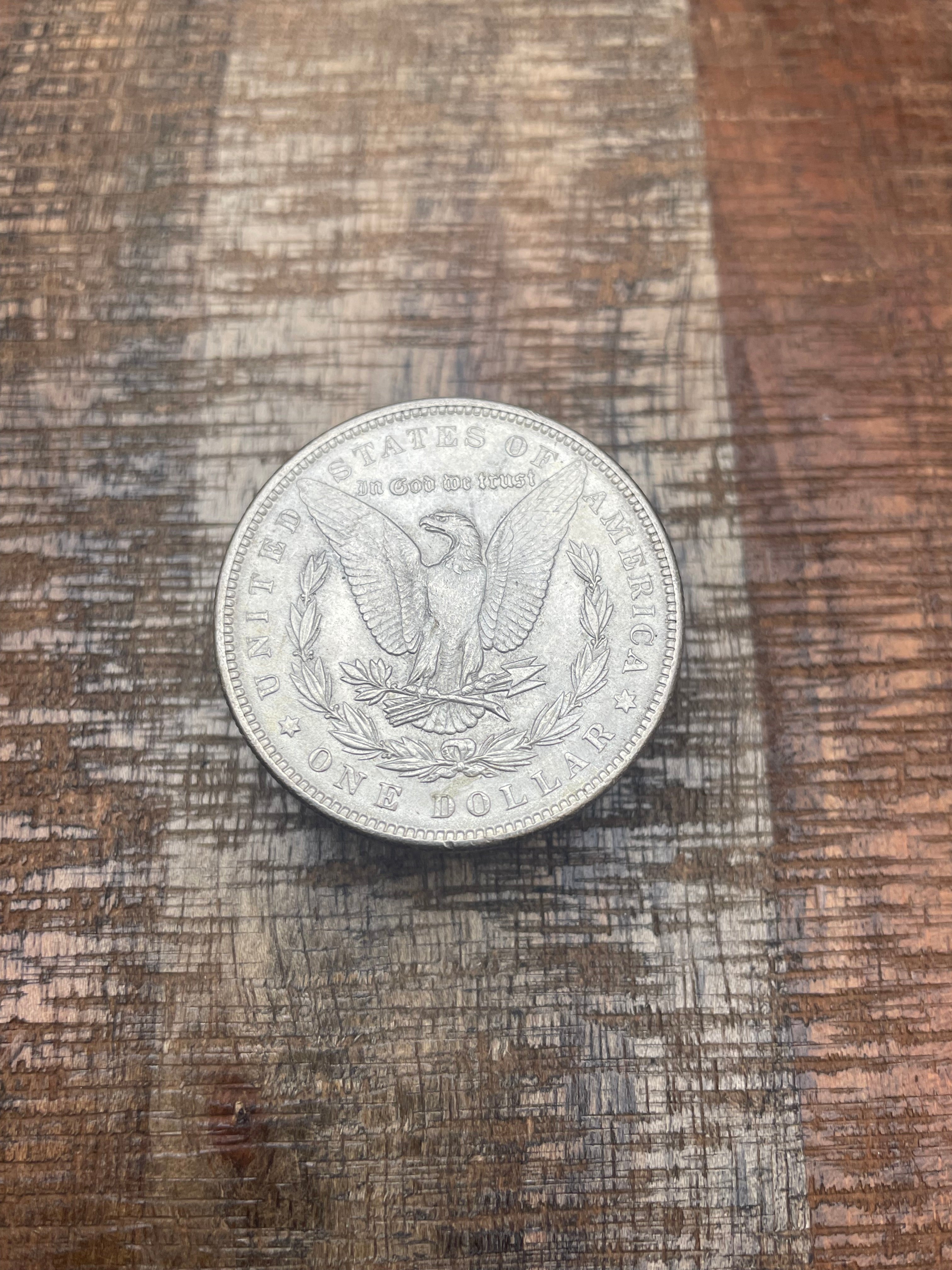 1889 $1 US Morgan Silver Dollar