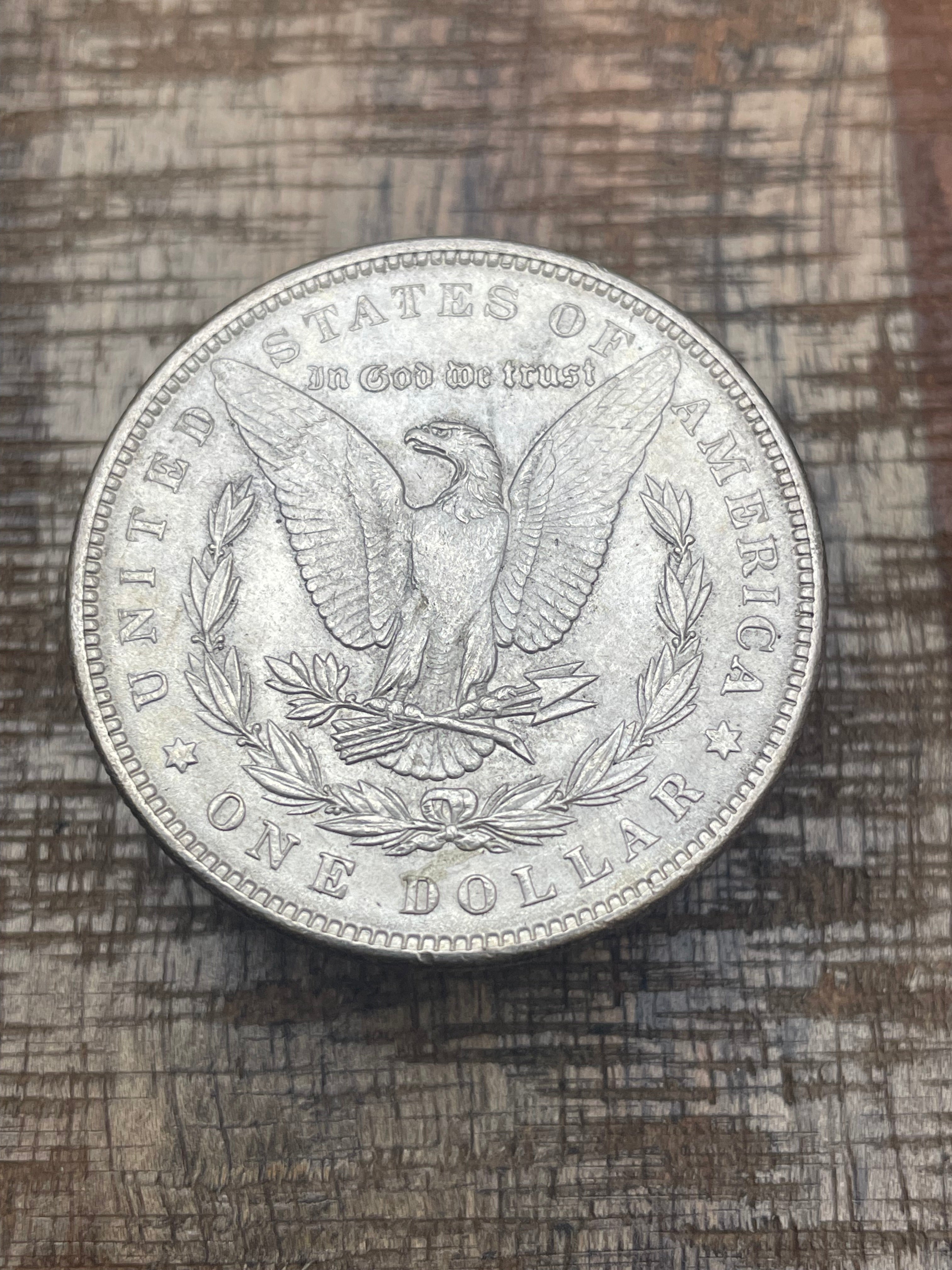 1889 $1 US Morgan Silver Dollar