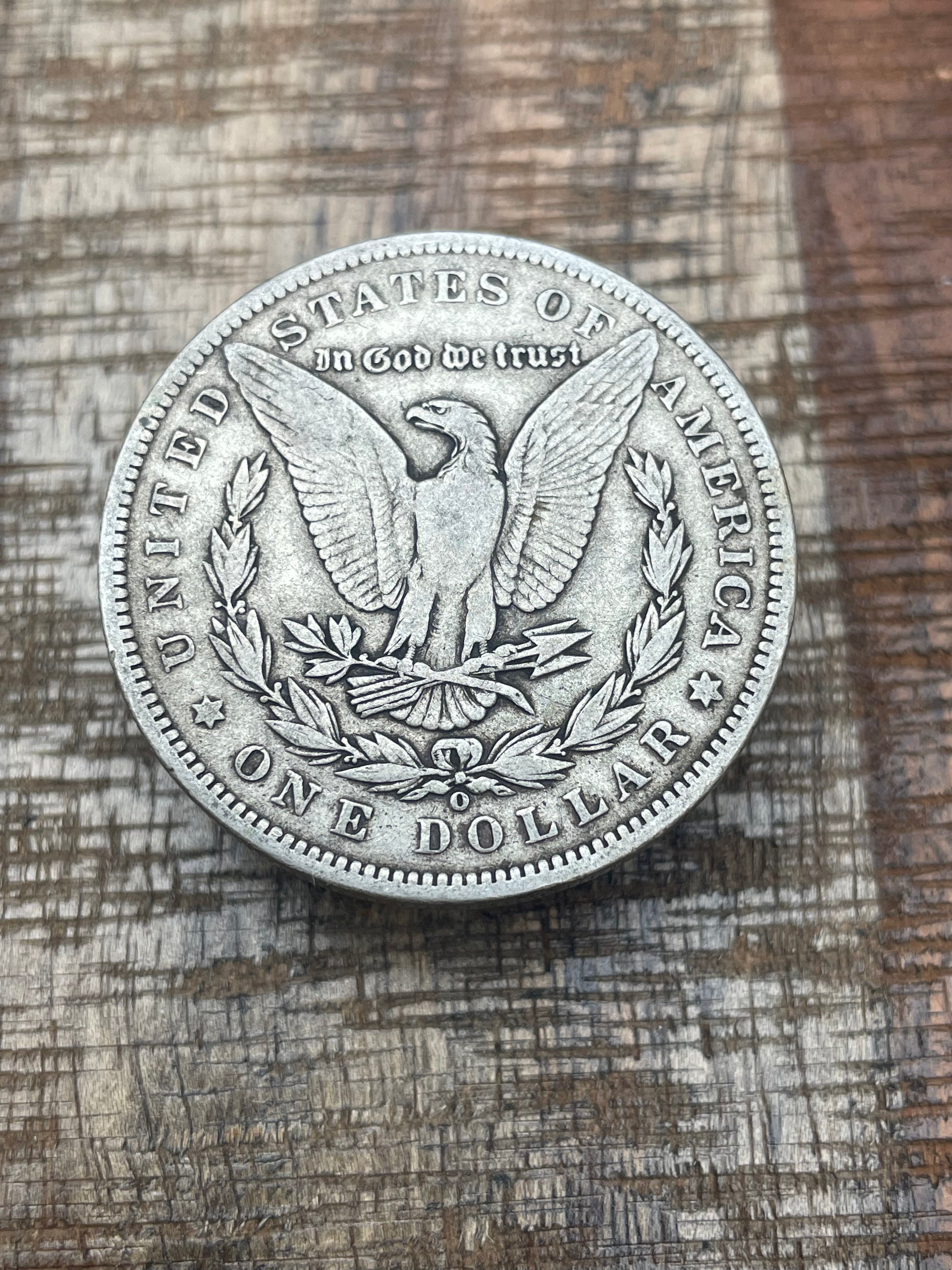 1889-O $1 US Morgan Silver Dollar