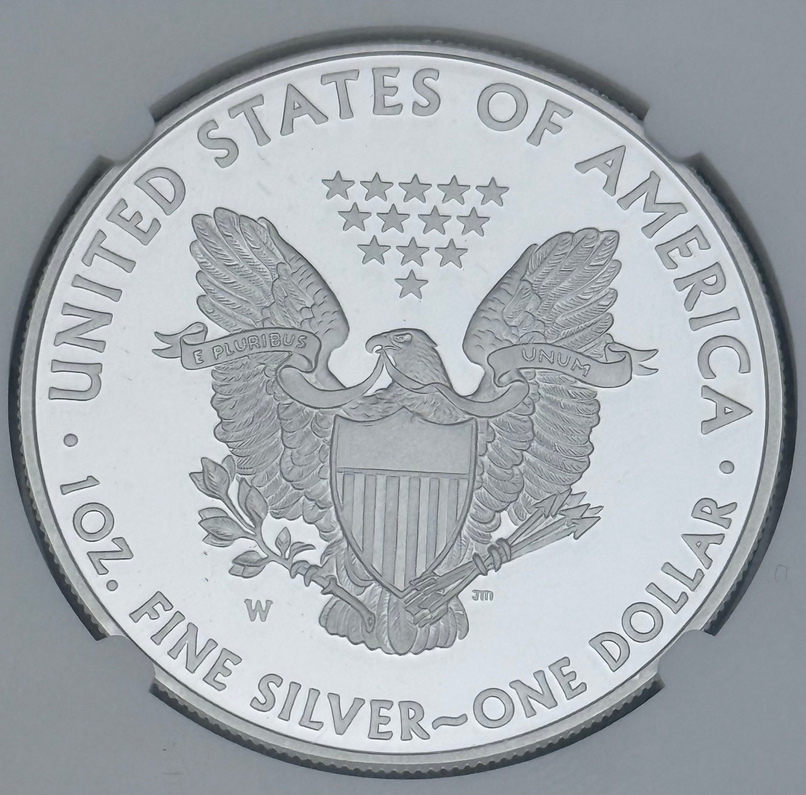 2008 $1 US Proof American Silver Eagle NGC PR70 Ultra Cameo ~ Signed by Moy