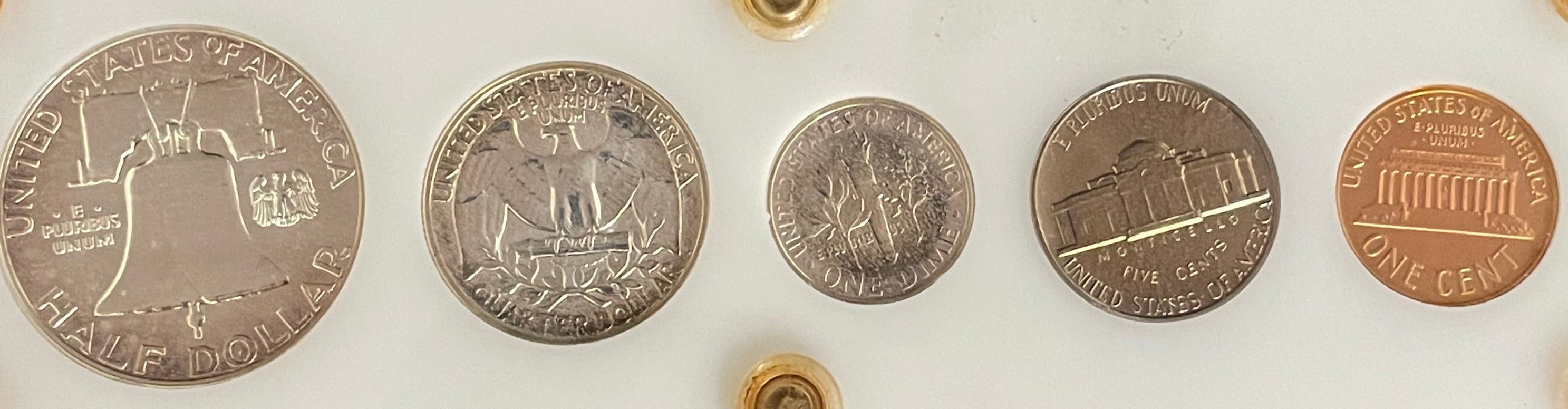 1962 Proof Set in Plastic Holder