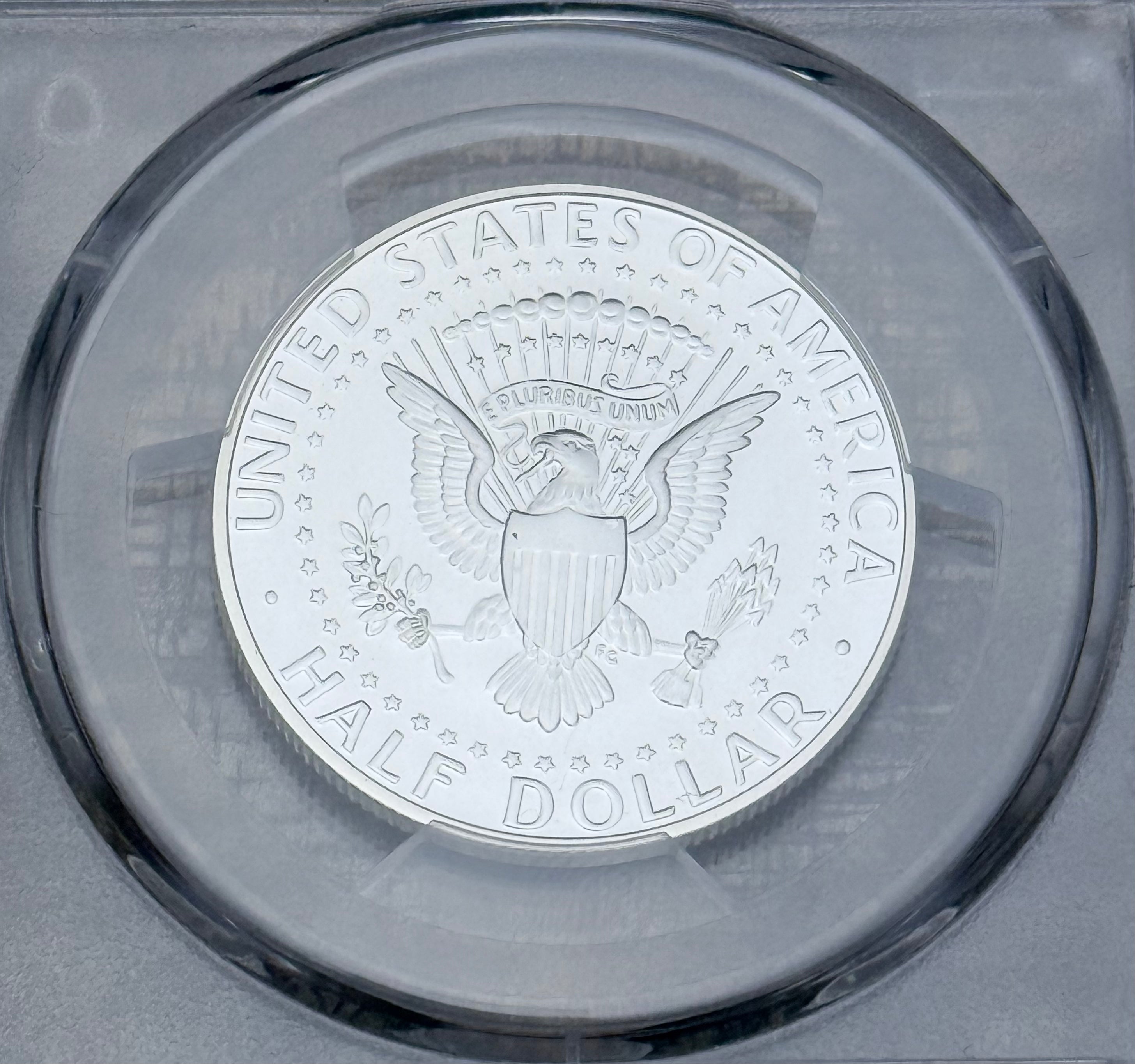 2002 S 50C Silver Kennedy Half Dollar~PCGS PR70DCAM