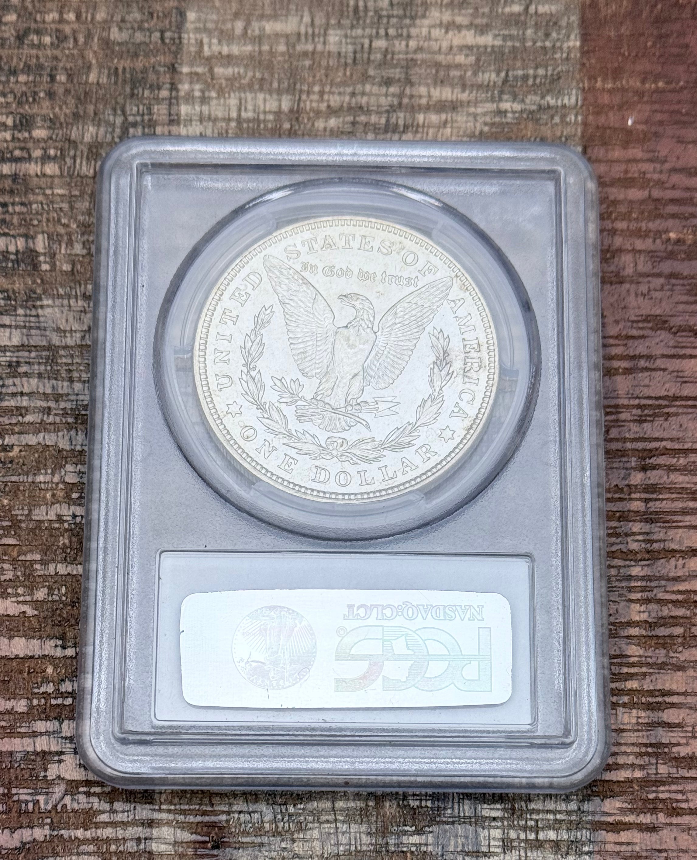 1921 US $1 Morgan Silver Dollar PCGS MS64