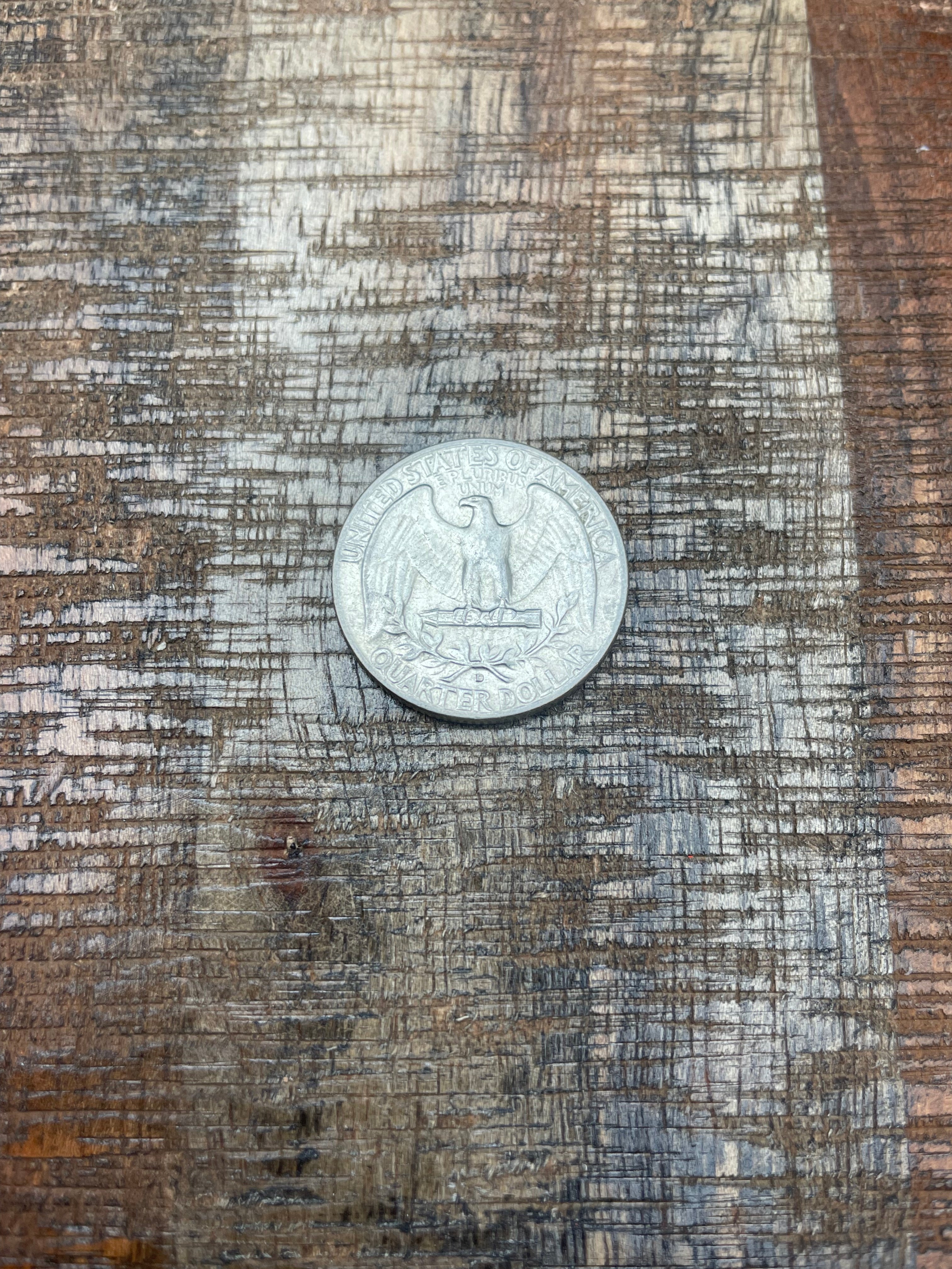 1964-D 25c US Washington Quarter