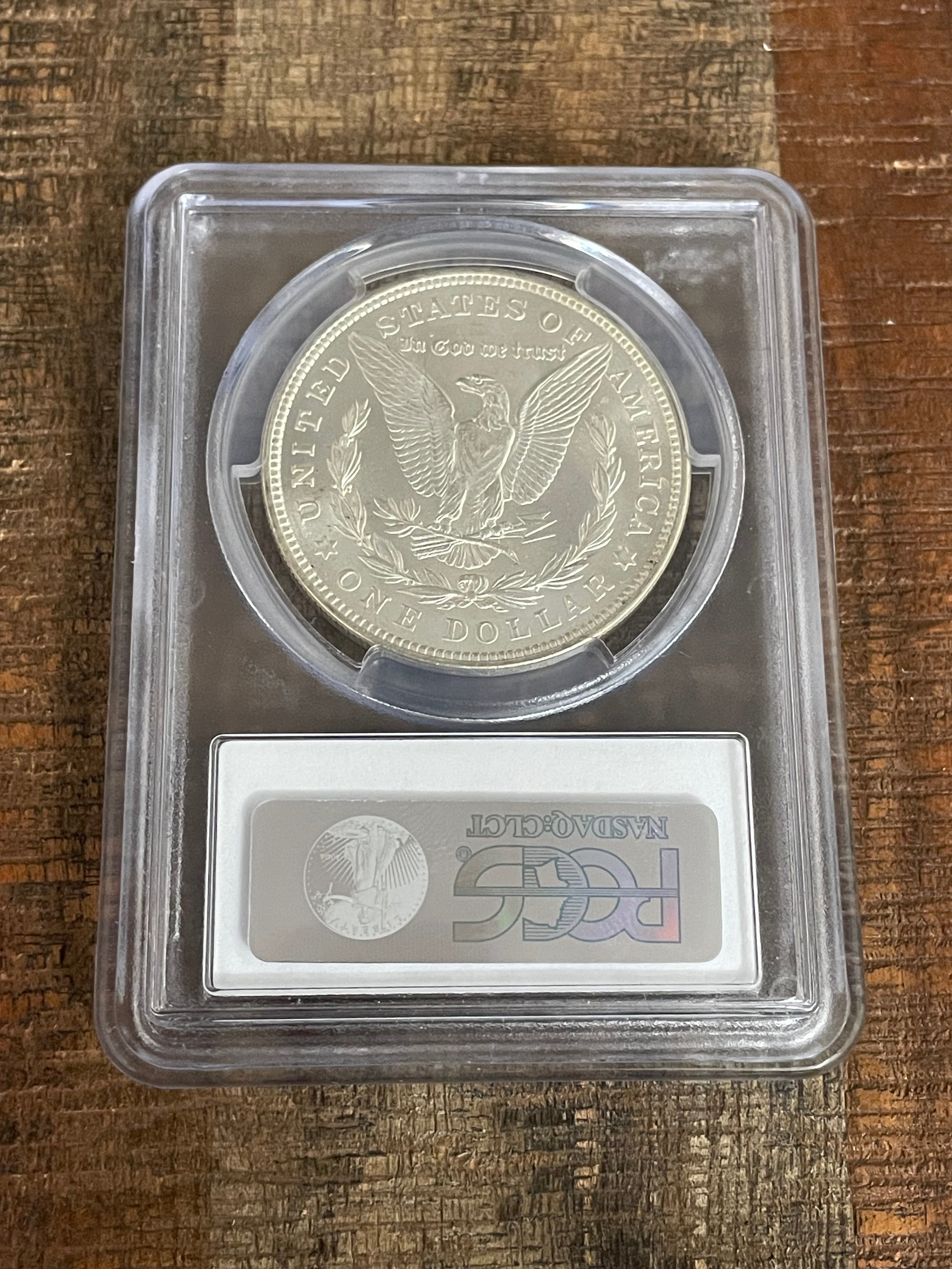 1921 $1 US Morgan Silver Dollar PCGS MS63