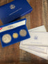 1986-S US Mint Proof Liberty 3 Coin Set Silver Dollar, $5 Gold coin, & Clad Half Dollar
