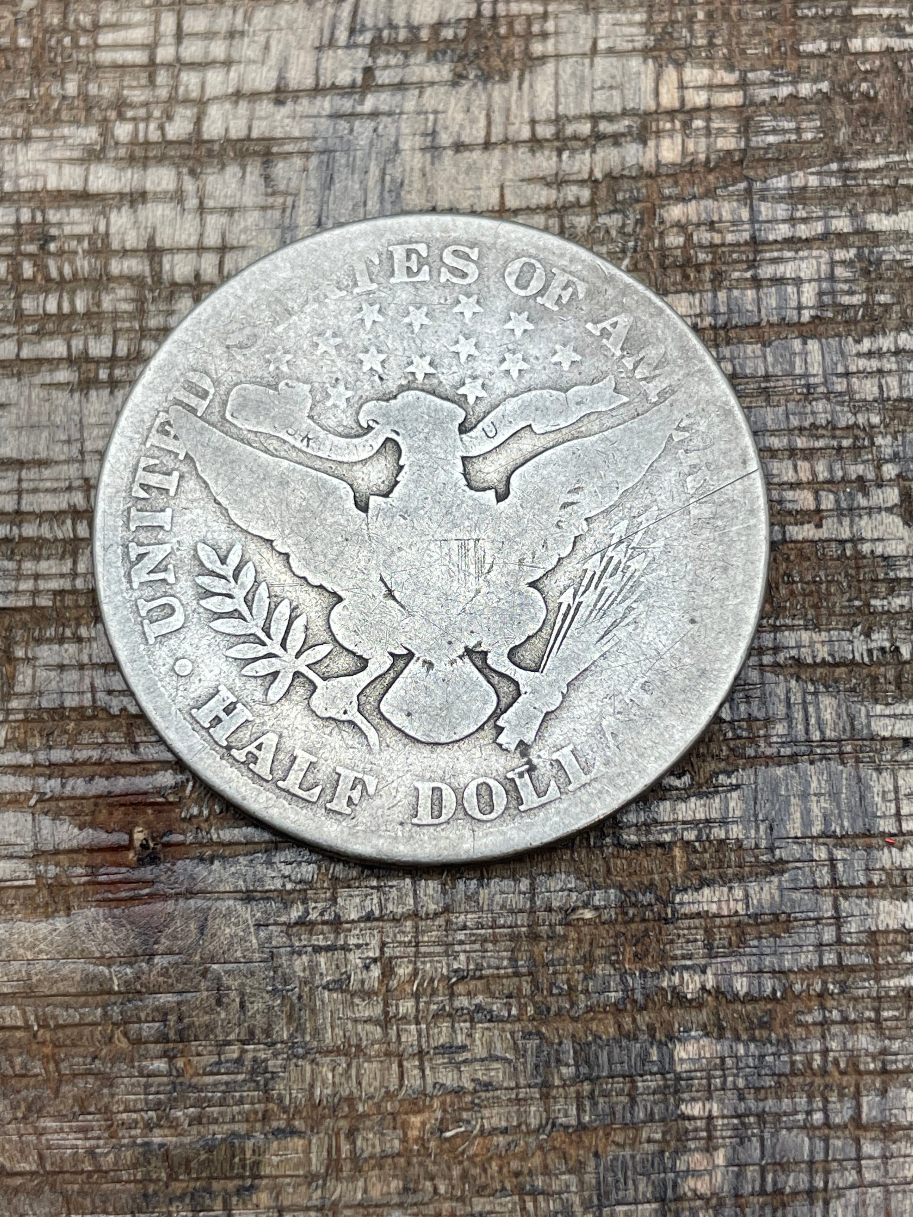 1912 50C US Barber Half Dollar