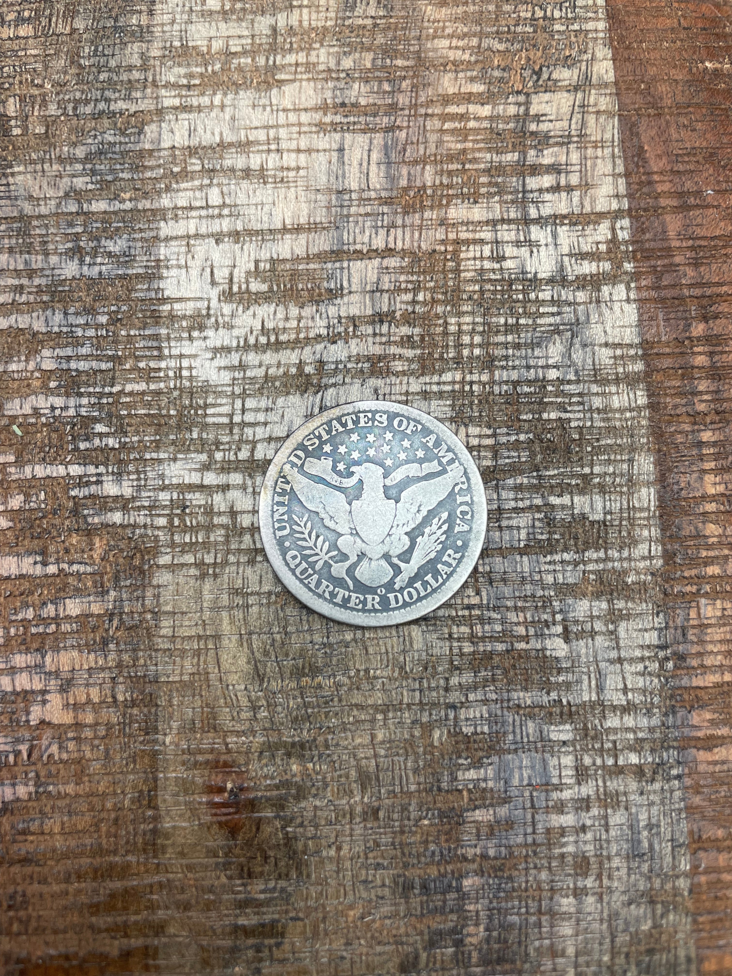 1908-O 25C US Barber Quarter