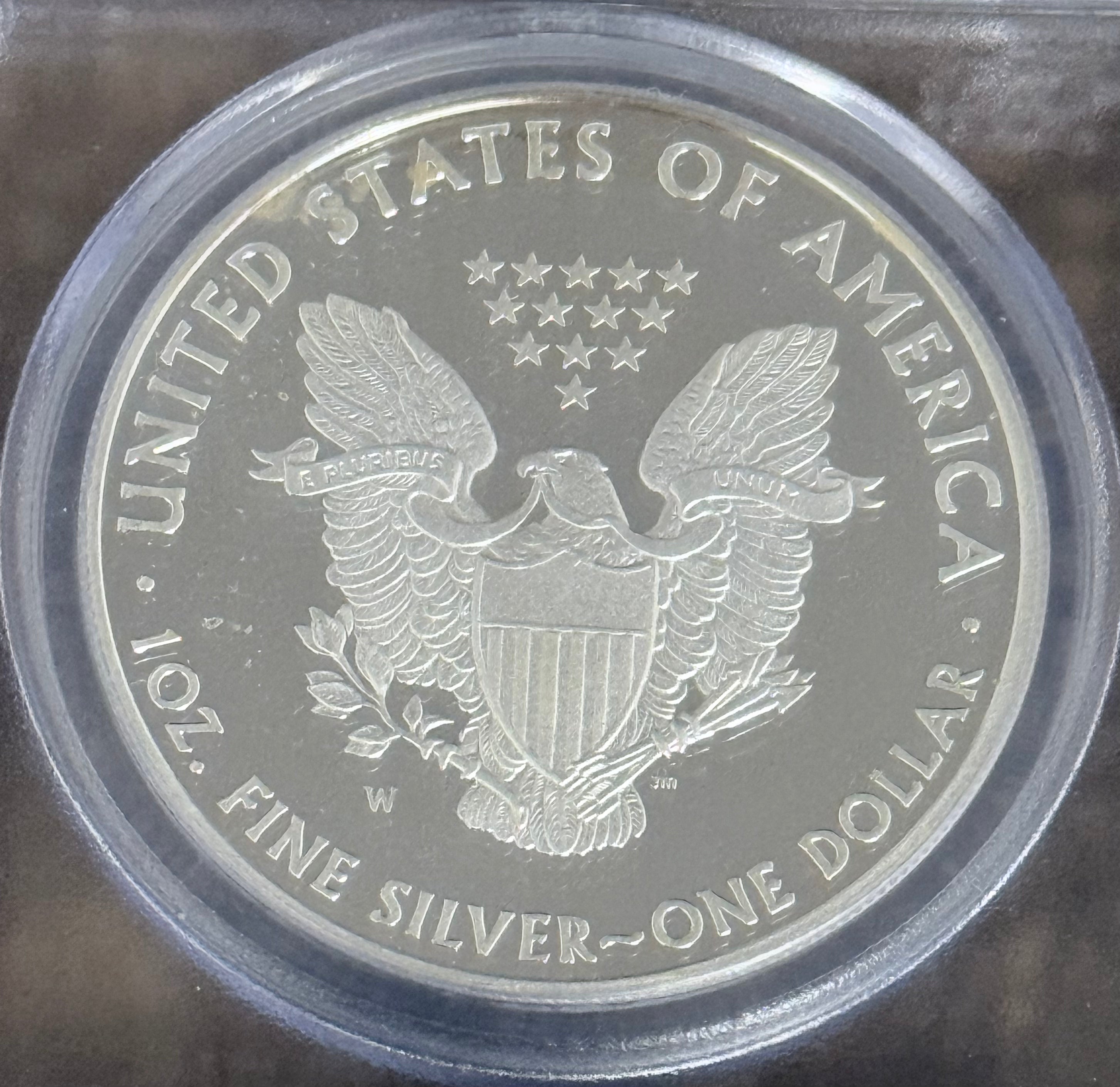 2011-W $1 US American Silver Eagle ~ PCGS PR69 DCAM