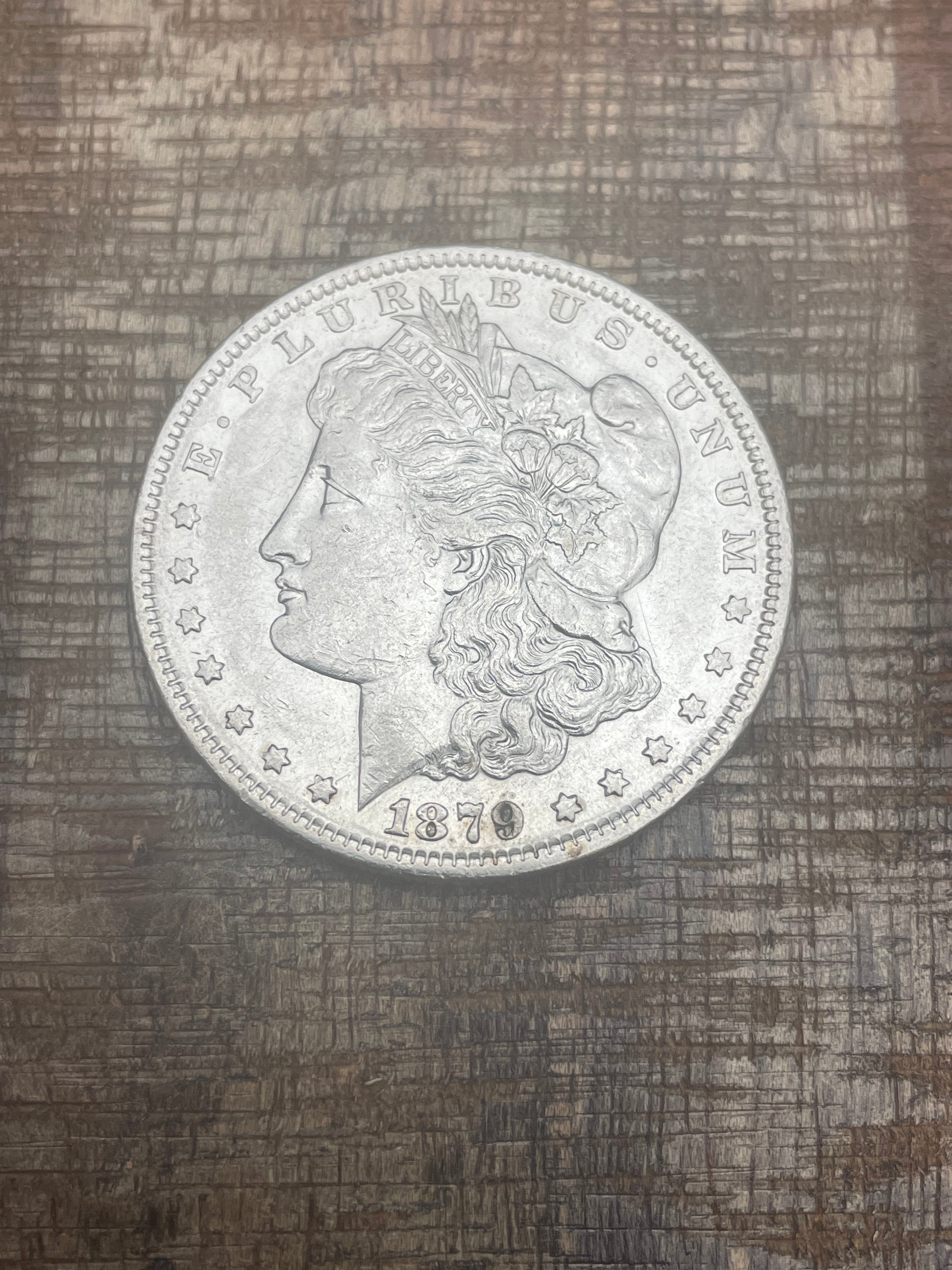1879-S $1 US Morgan Silver Dollar