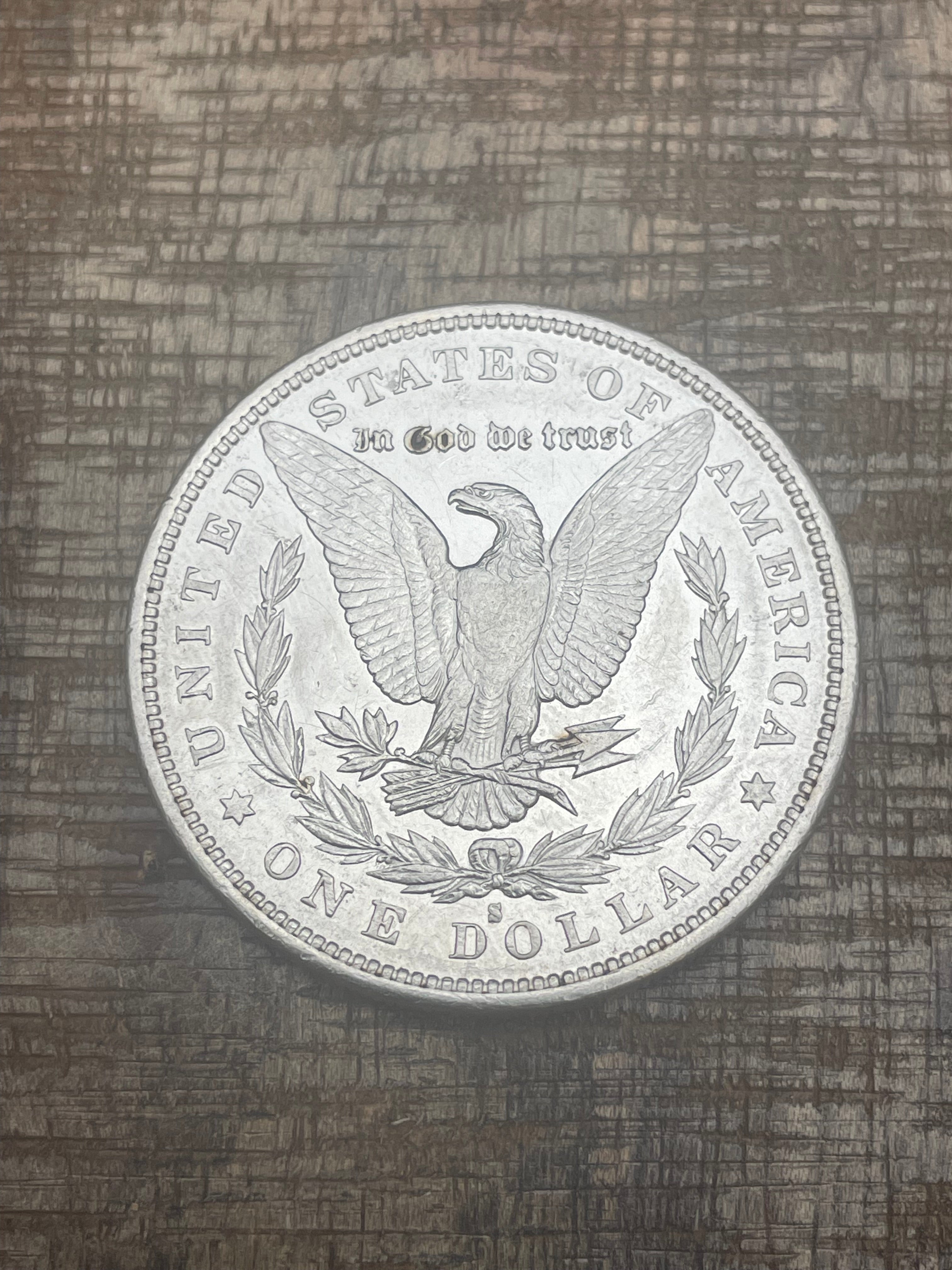 1879-S $1 US Morgan Silver Dollar