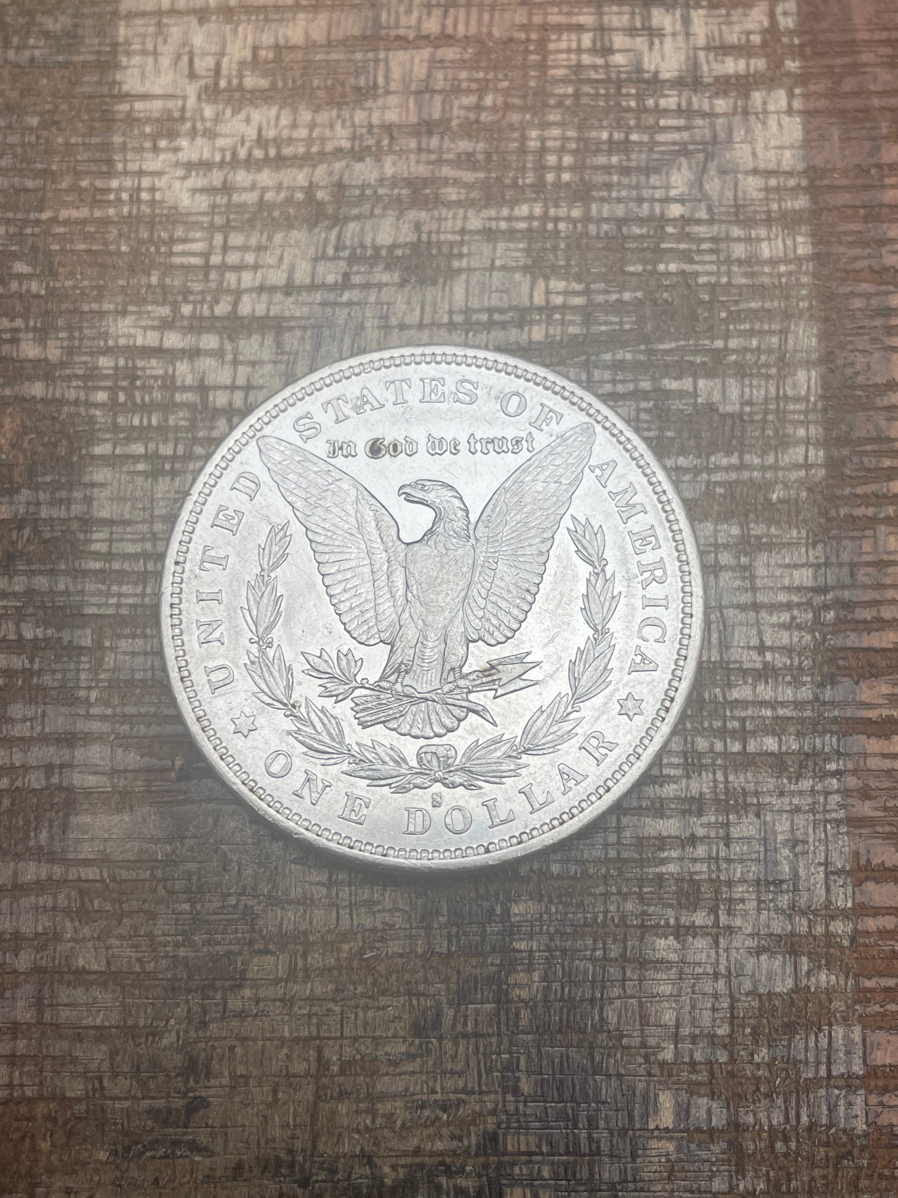 1879-S $1 US Morgan Silver Dollar