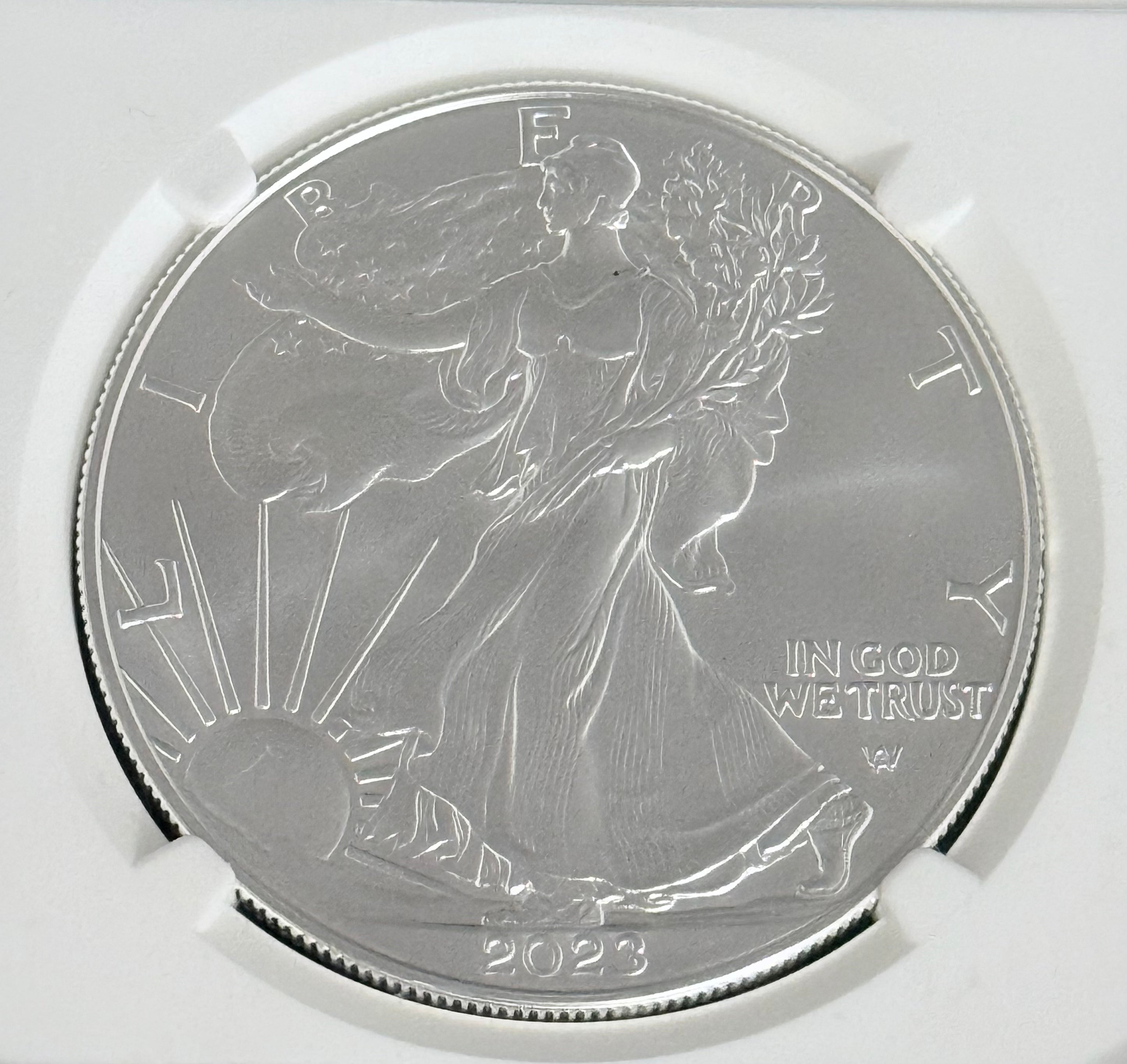 2023 $1 American Silver Eagle ~ NGC MS70.