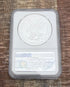 2021 $1 US American Silver Eagle ~ Eagle Landing T-2 ~ FDOP ~ NGC  MS70 ~ signed by Gaudieso