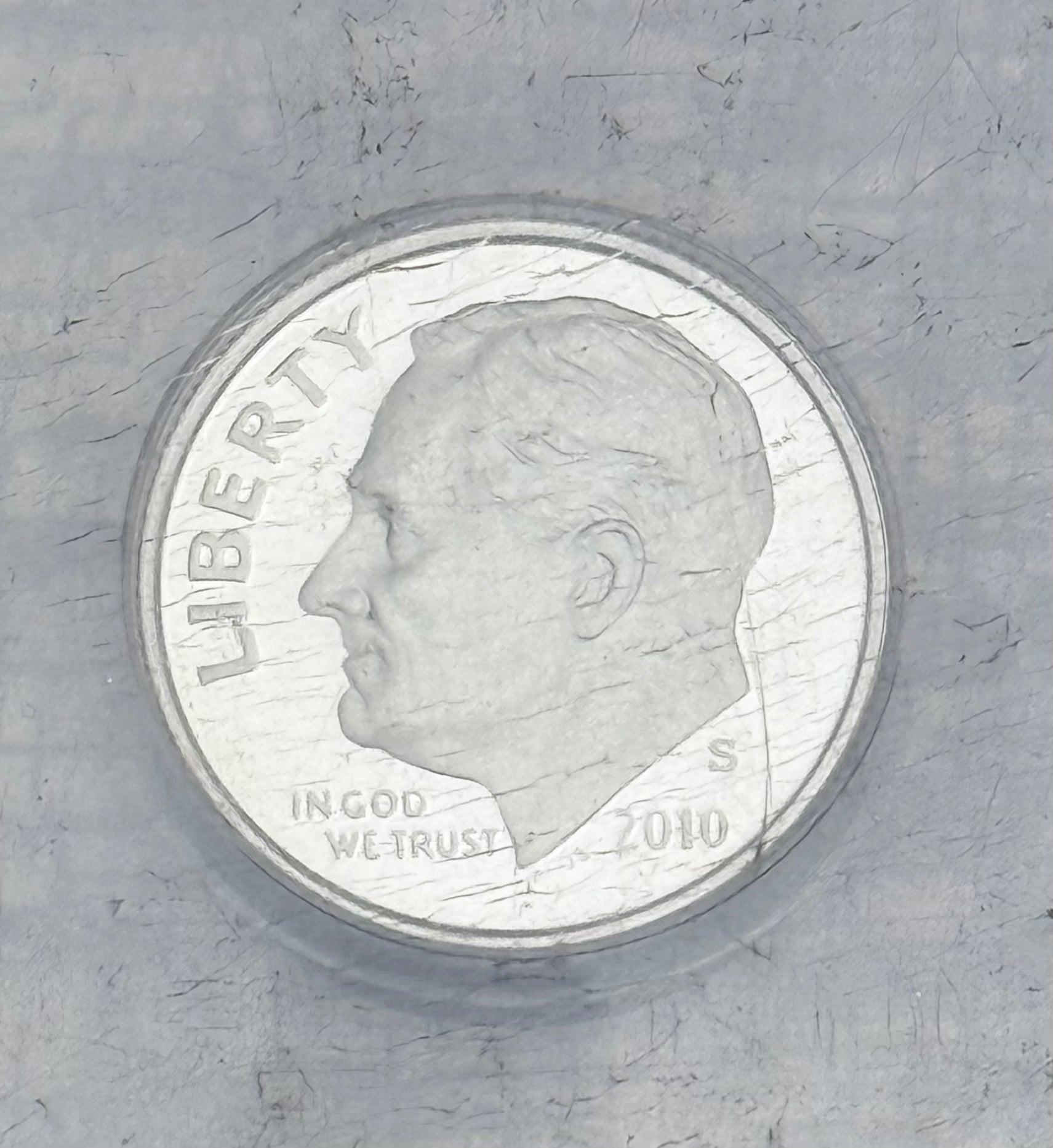 2010-S 10C Roosevelt Dime ANACS PR70DCAM