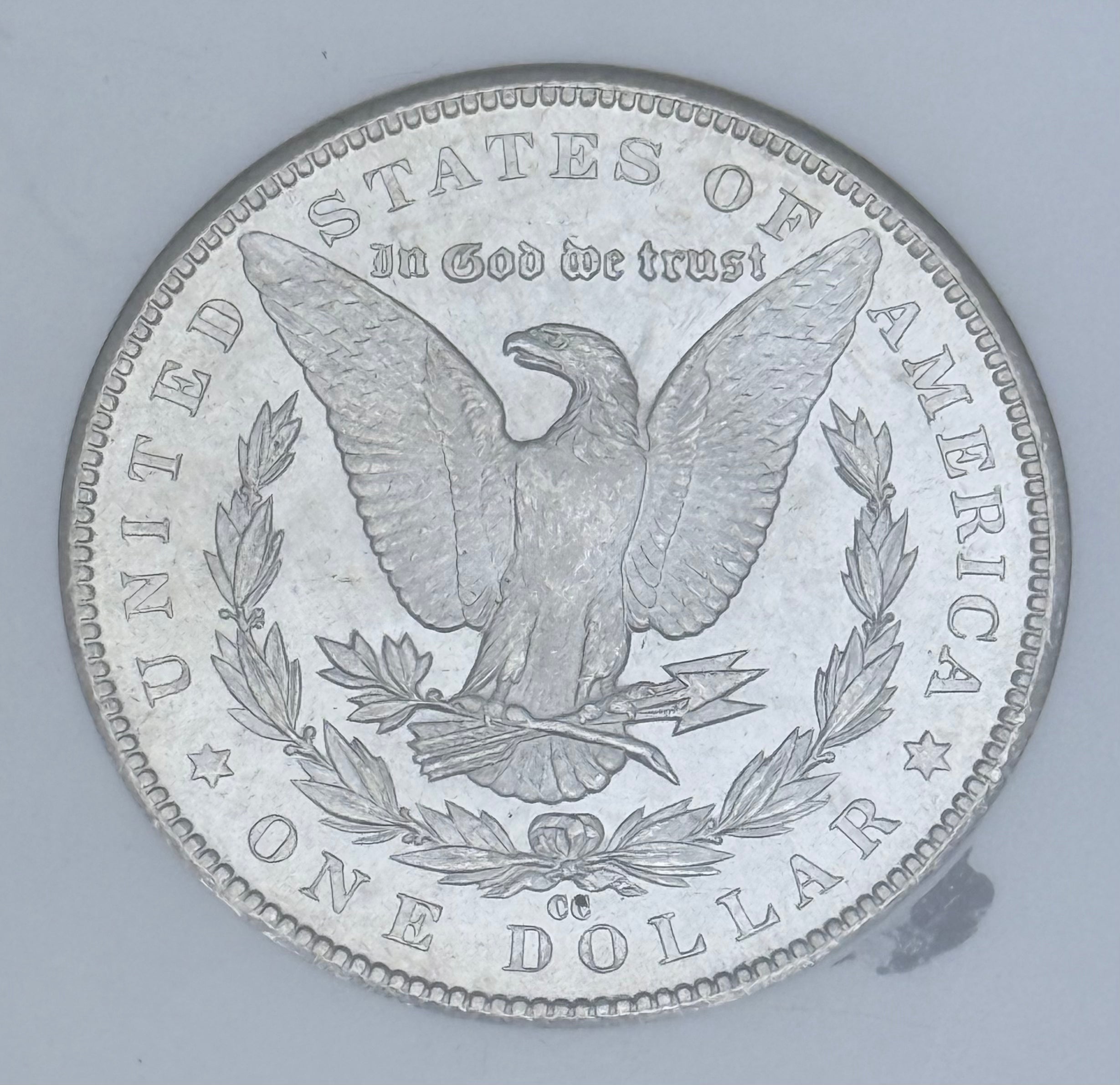 1884-CC $1 US Morgan Silver Dollar ~ NGC MS64