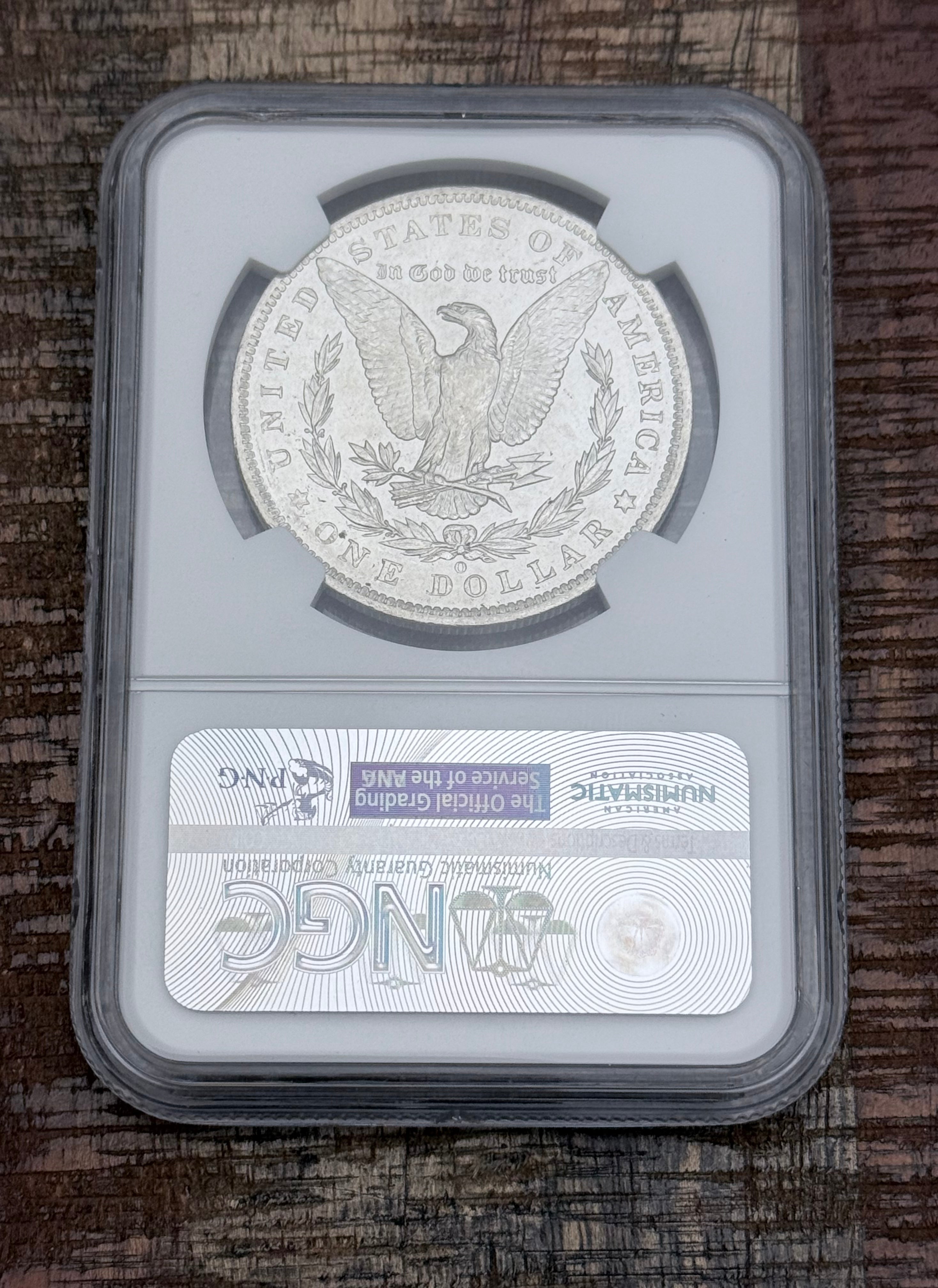1885-O $1 US Morgan Silver Dollar ~ NGC MS65