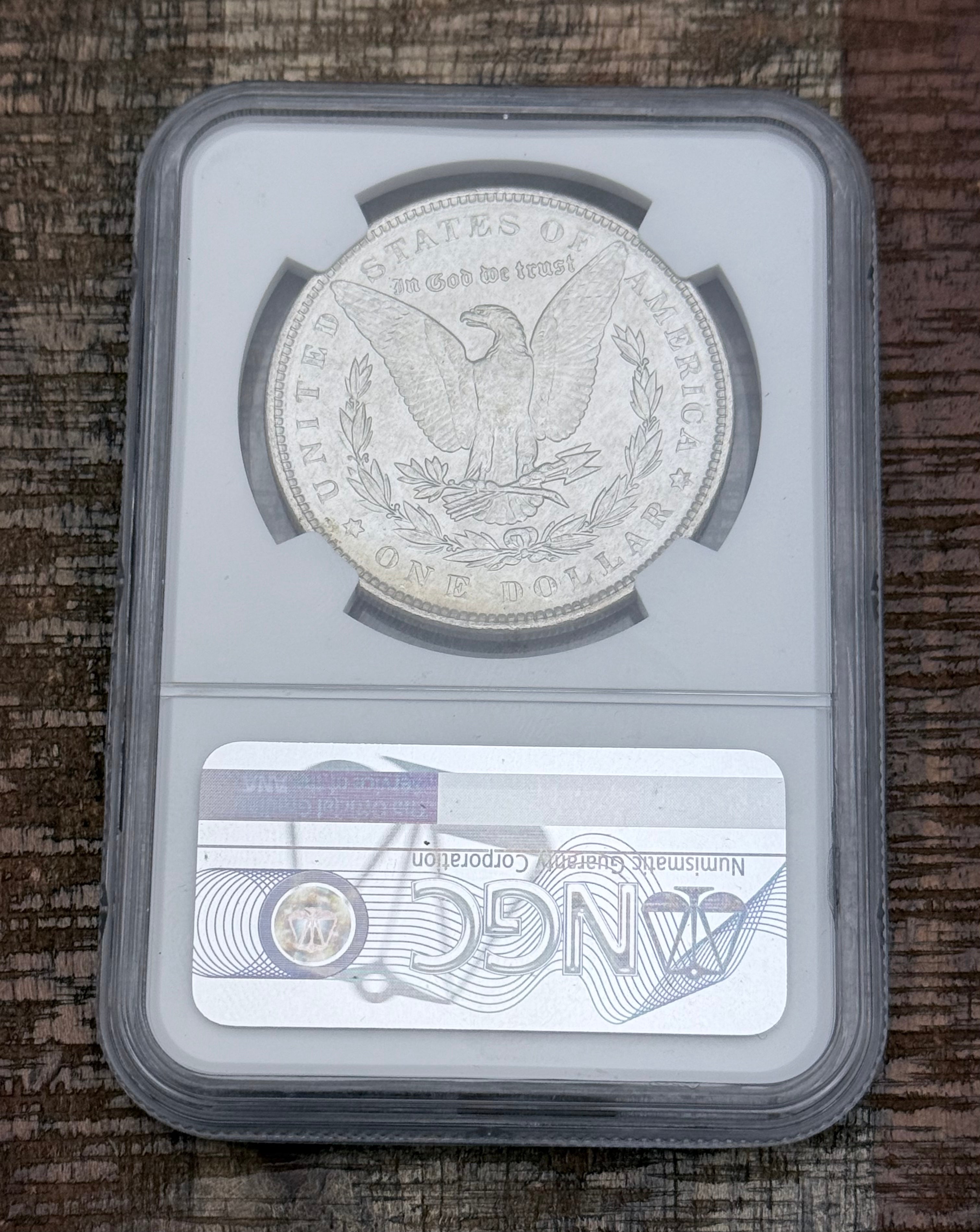 1886 $1 US Morgan Silver Dollar NGC MS64