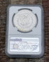 1886 $1 US Morgan Silver Dollar NGC MS64