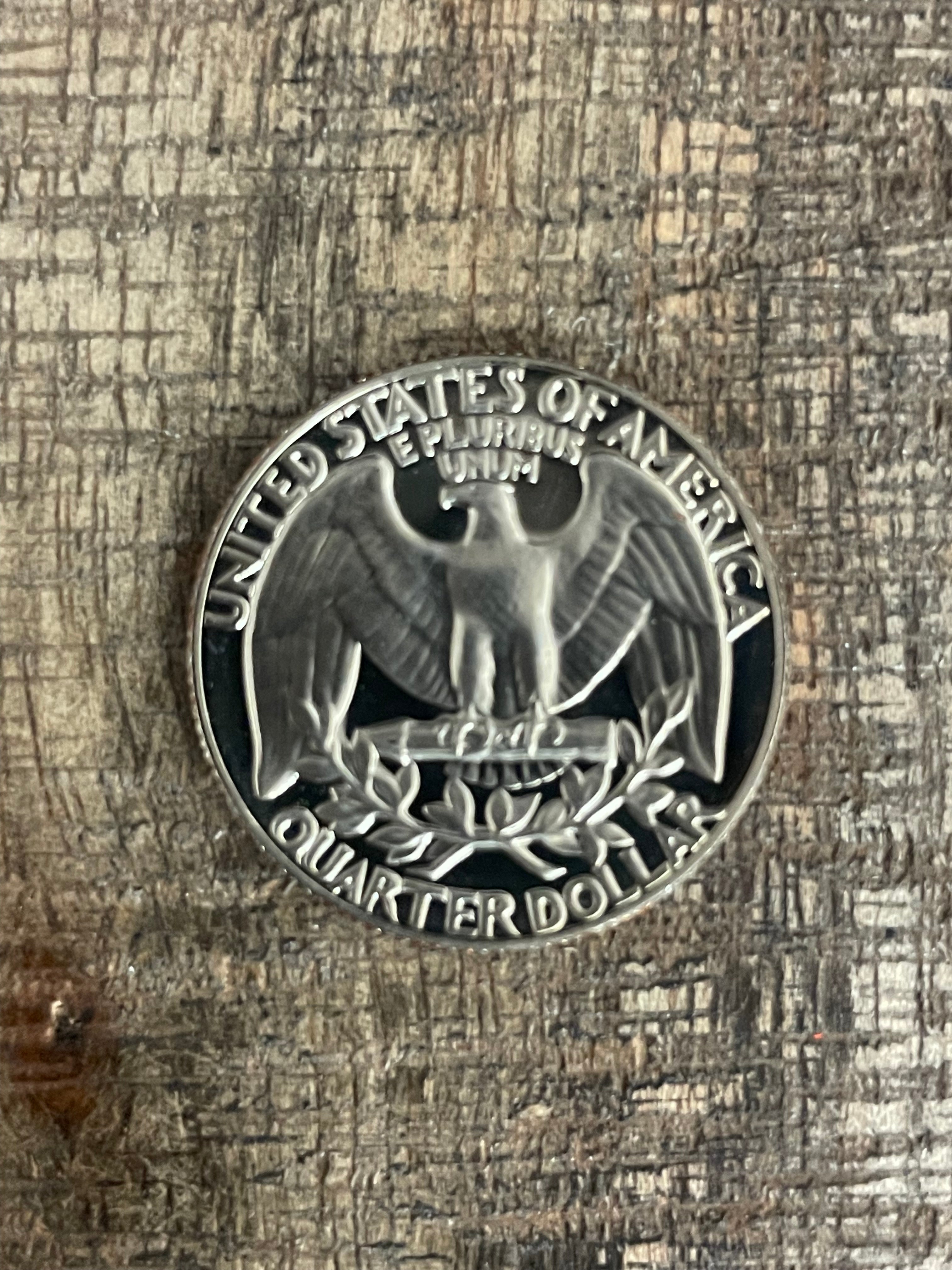 1970-S 25c US Washington Quarter ~ Proof Cameo Quarter
