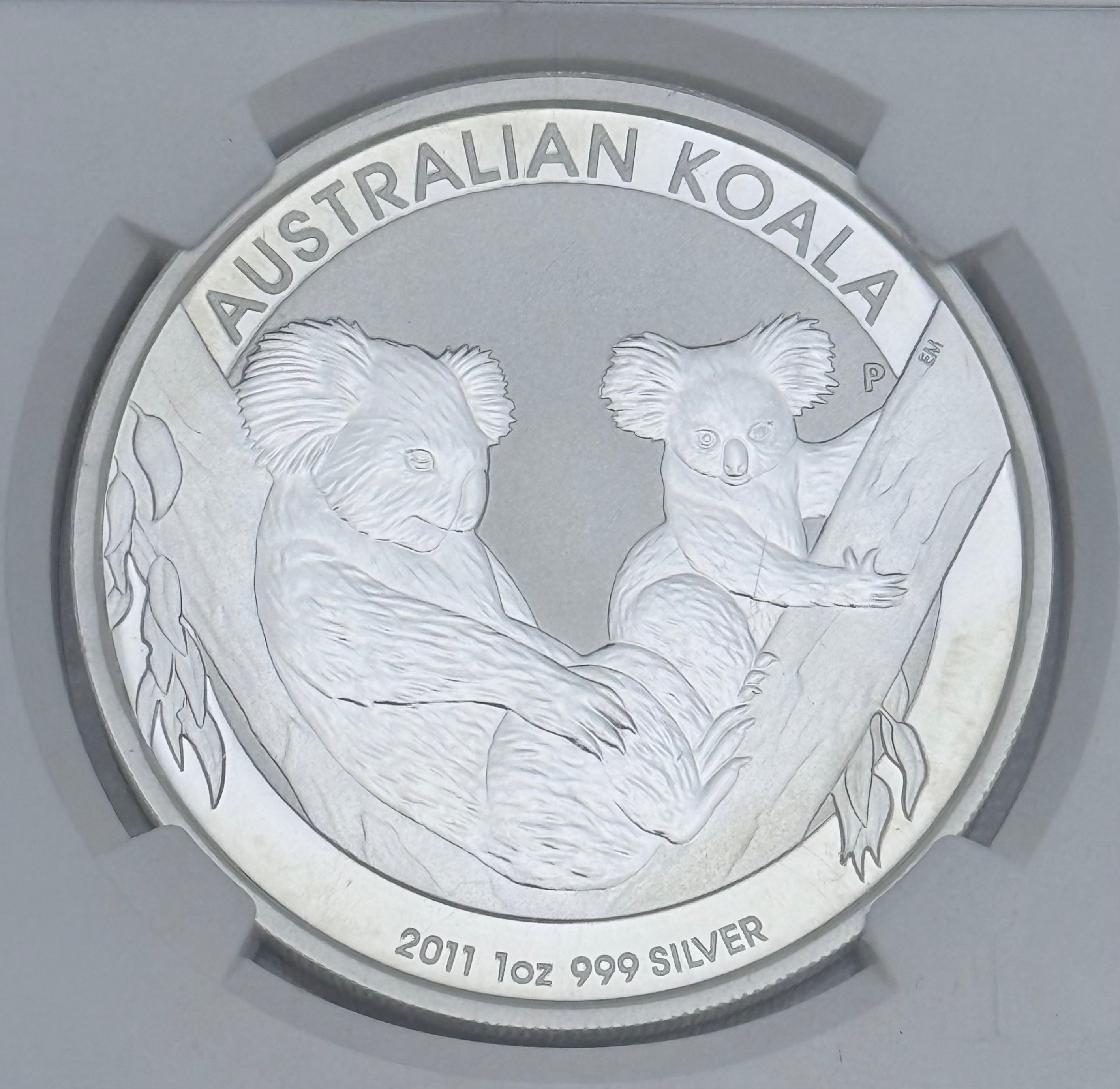 2011 P $1 Australia Koala ~ NGC MS69 ~ One of the first 2000 struck
