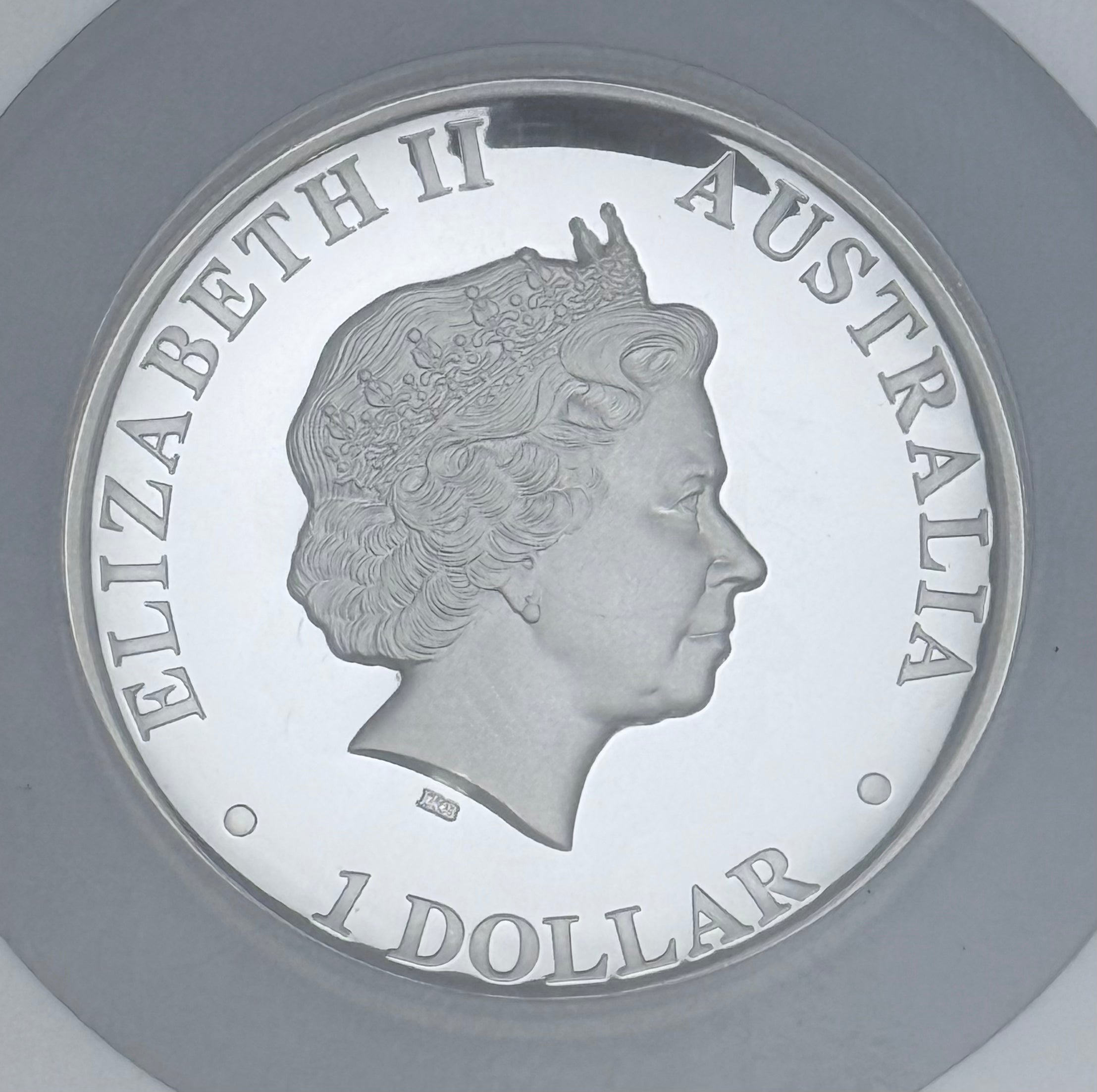 2015 $1 Australia Kangaroo ~ High Relief ~ NGC PF70 Ultra Cameo