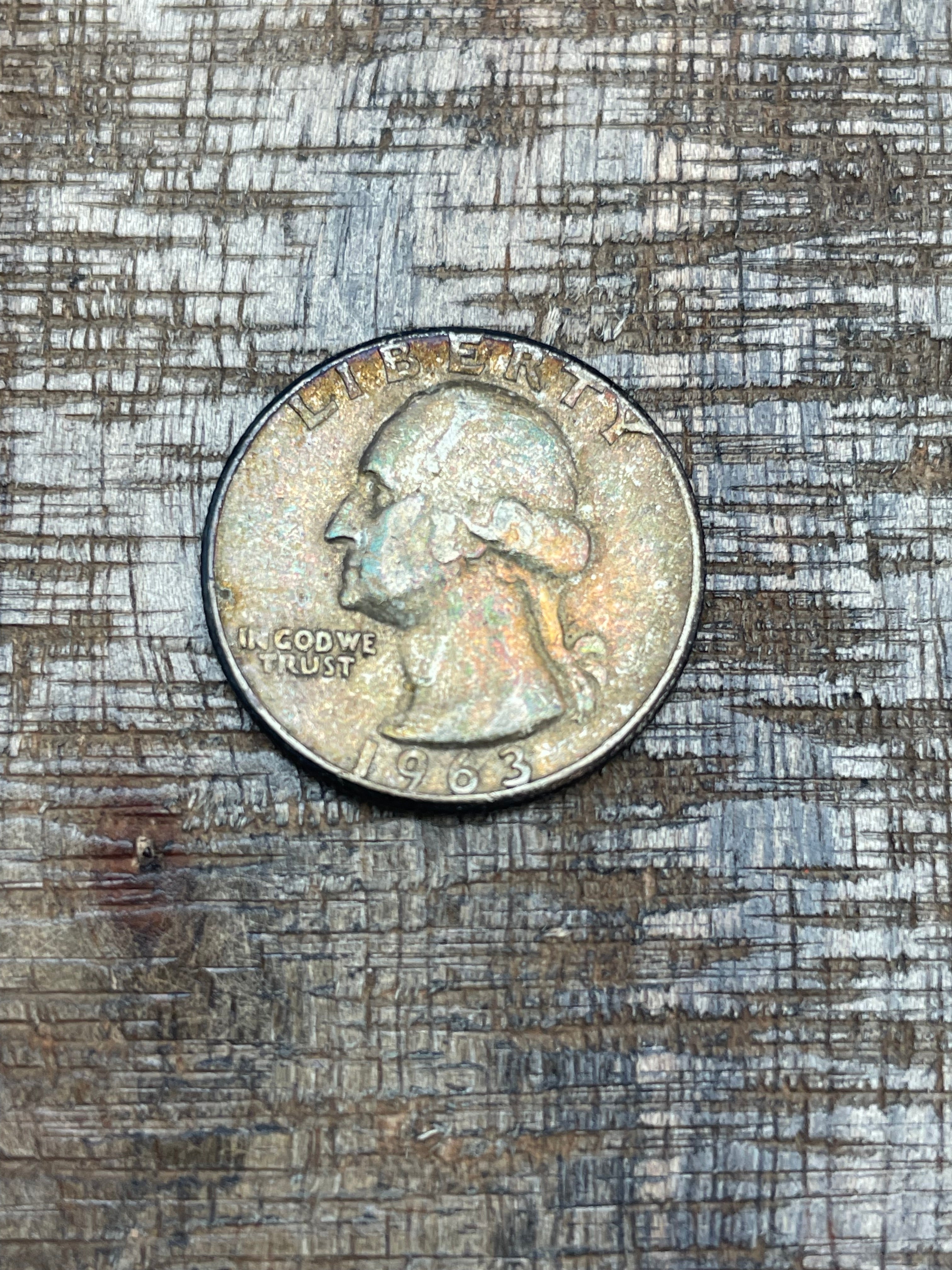 1963 25c US Washington Quarter