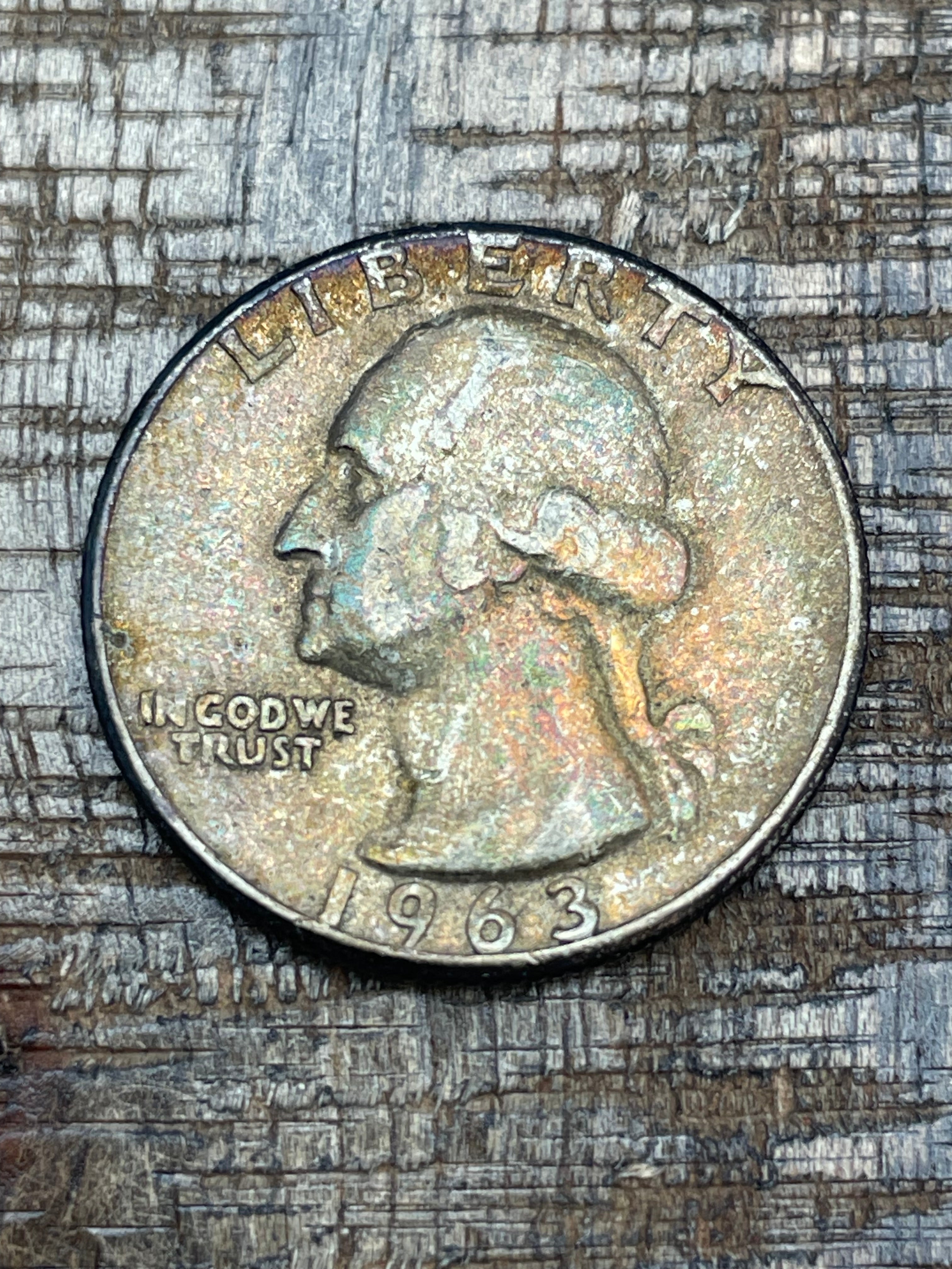 1963 25c US Washington Quarter