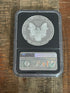 2020-W $1 American Silver Eagle ~ WWII Privy Mark ~ NGC MS69 Ultra Cameo