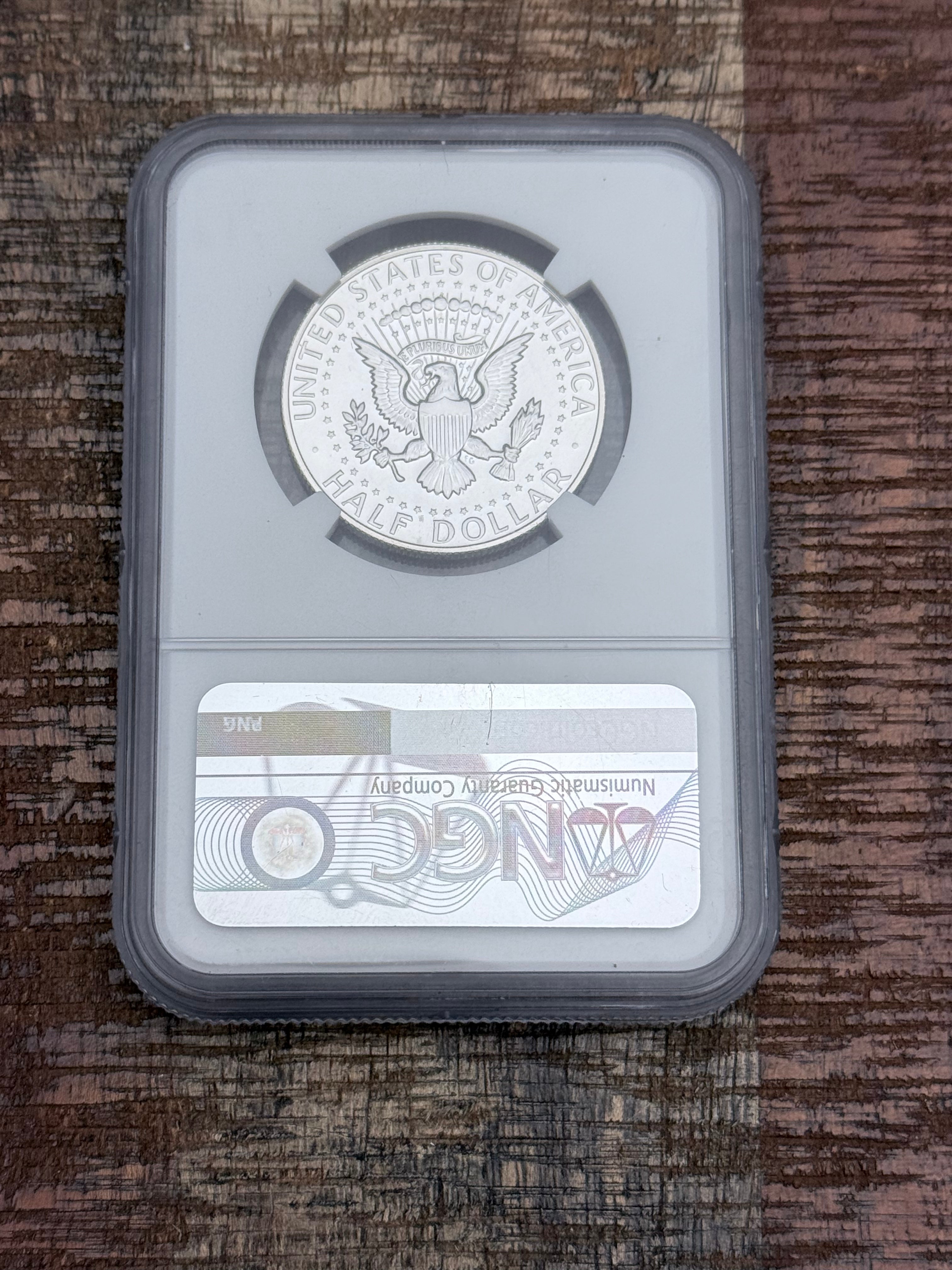 1968-S 50C Silver Kennedy Half Dollar~NGC PF69