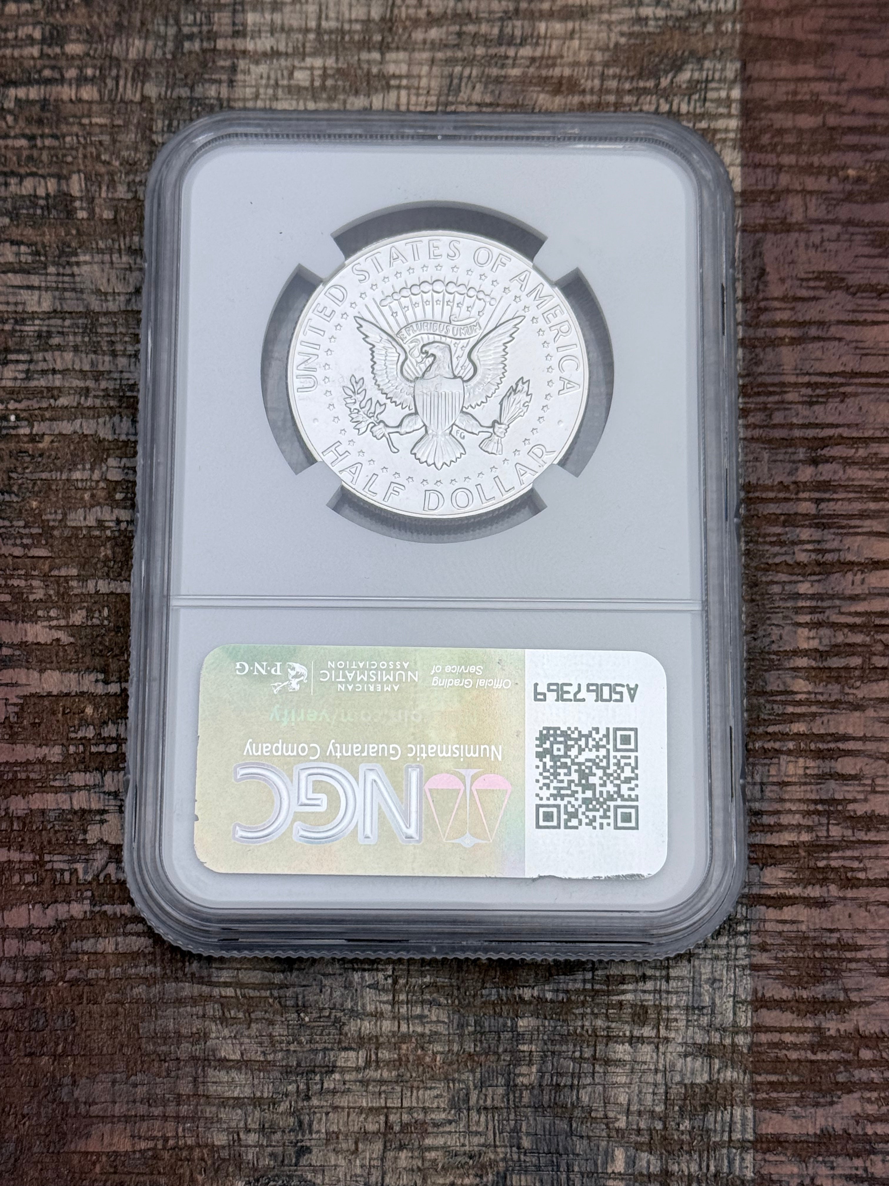 1970-S 50C Silver Kennedy Half Dollar~NGC PF68 Cameo