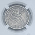 1854-O Arrows 50C Seated Liberty Half Dollar ~ NGC VF Details ~ Details