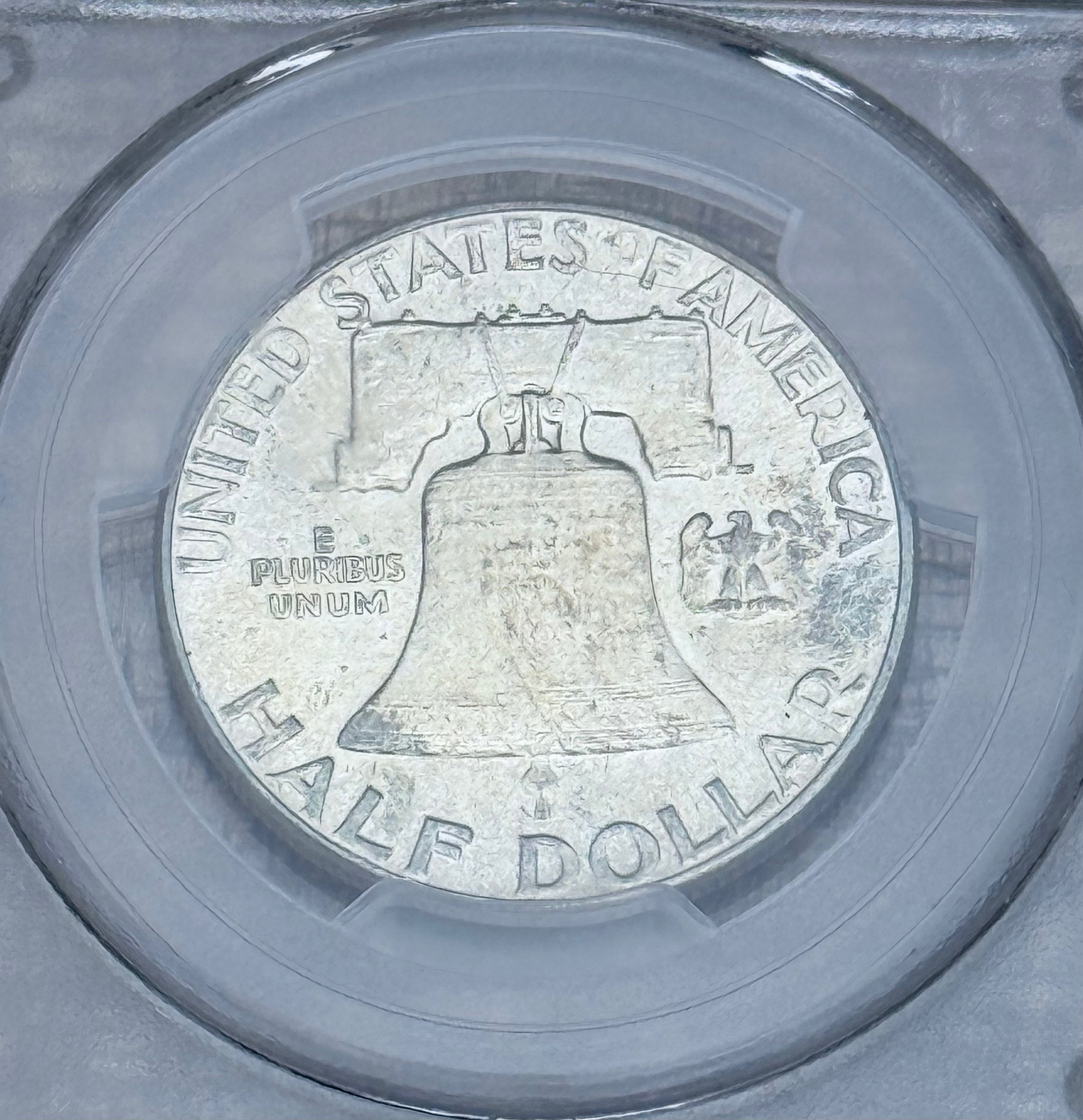 1950 50c Franklin Half Dollar PCGS MS64 +FBL