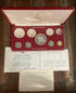 1976 Commonwealth of the Bahamas Proof Set Minted at the Franklin Mint in OGP with COA