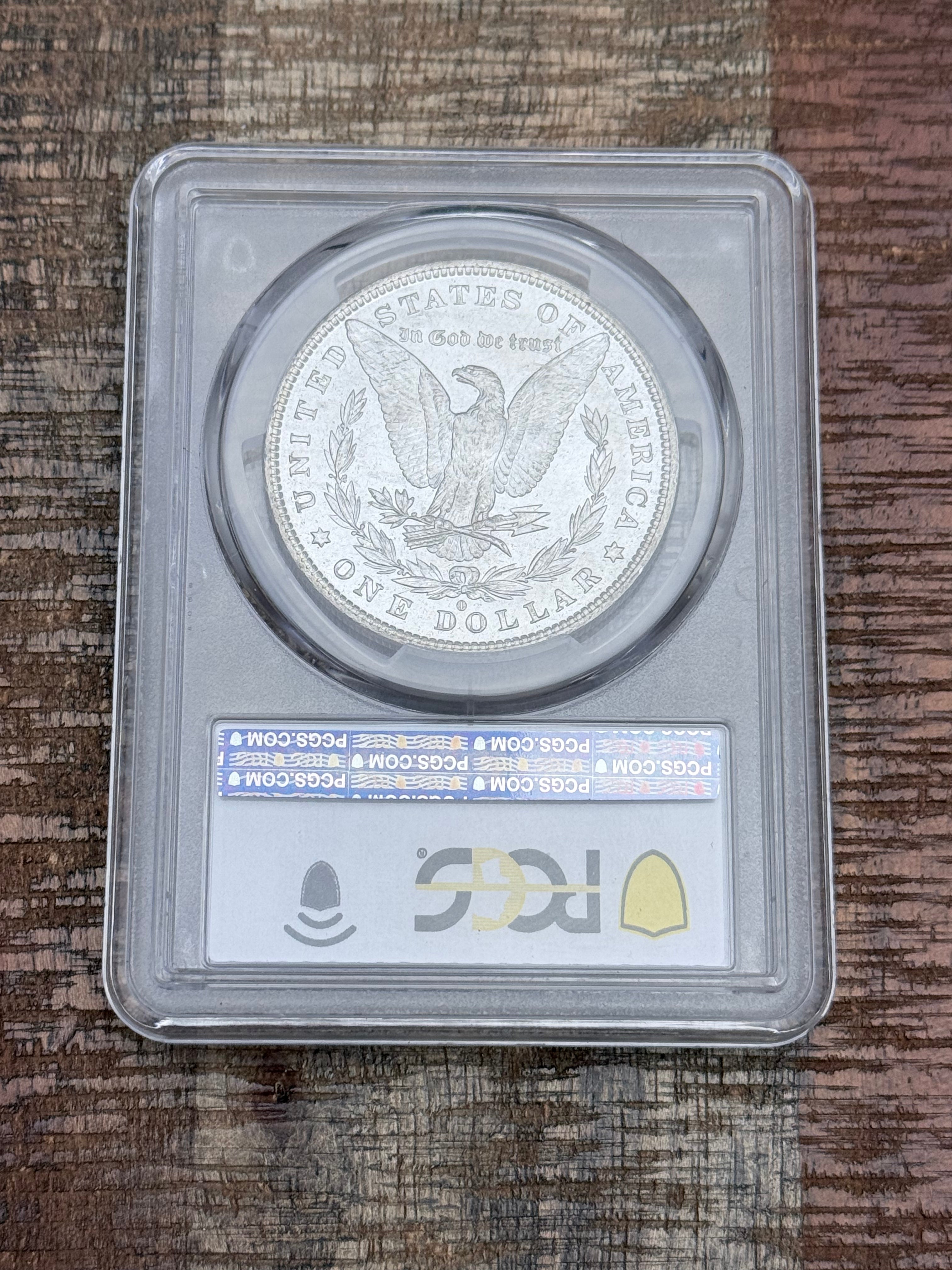 1881-O $1 US Morgan Silver Dollar ~ PCGS MS63
