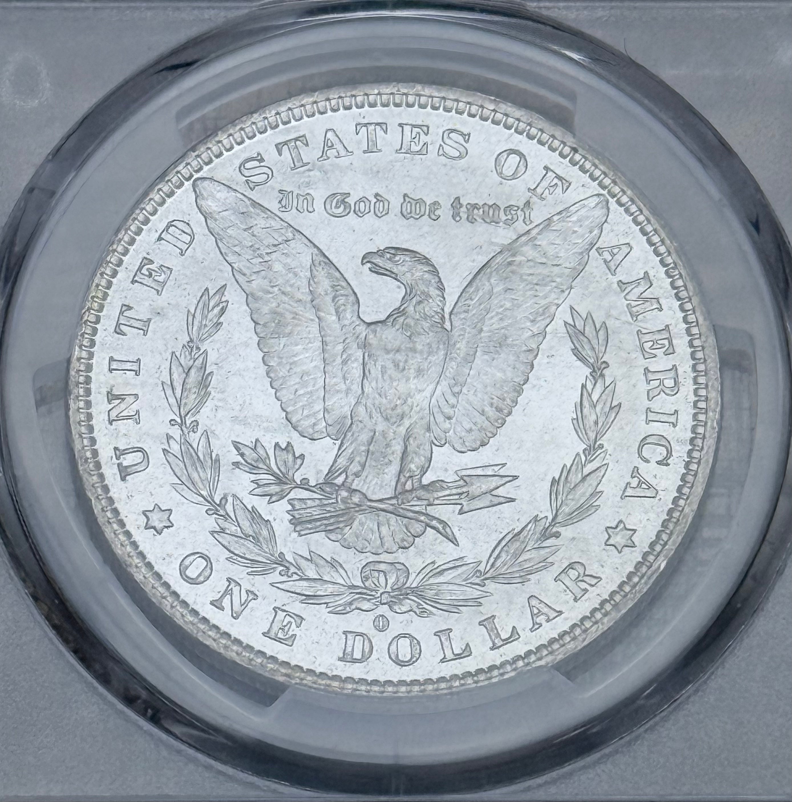 1881-O $1 US Morgan Silver Dollar ~ PCGS MS63