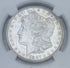1887 $1 US Morgan Silver Dollar NGC Uncirculated Details ~ Obverse Wheel Mark