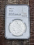 1887 $1 US Morgan Silver Dollar ~ NGC MS63
